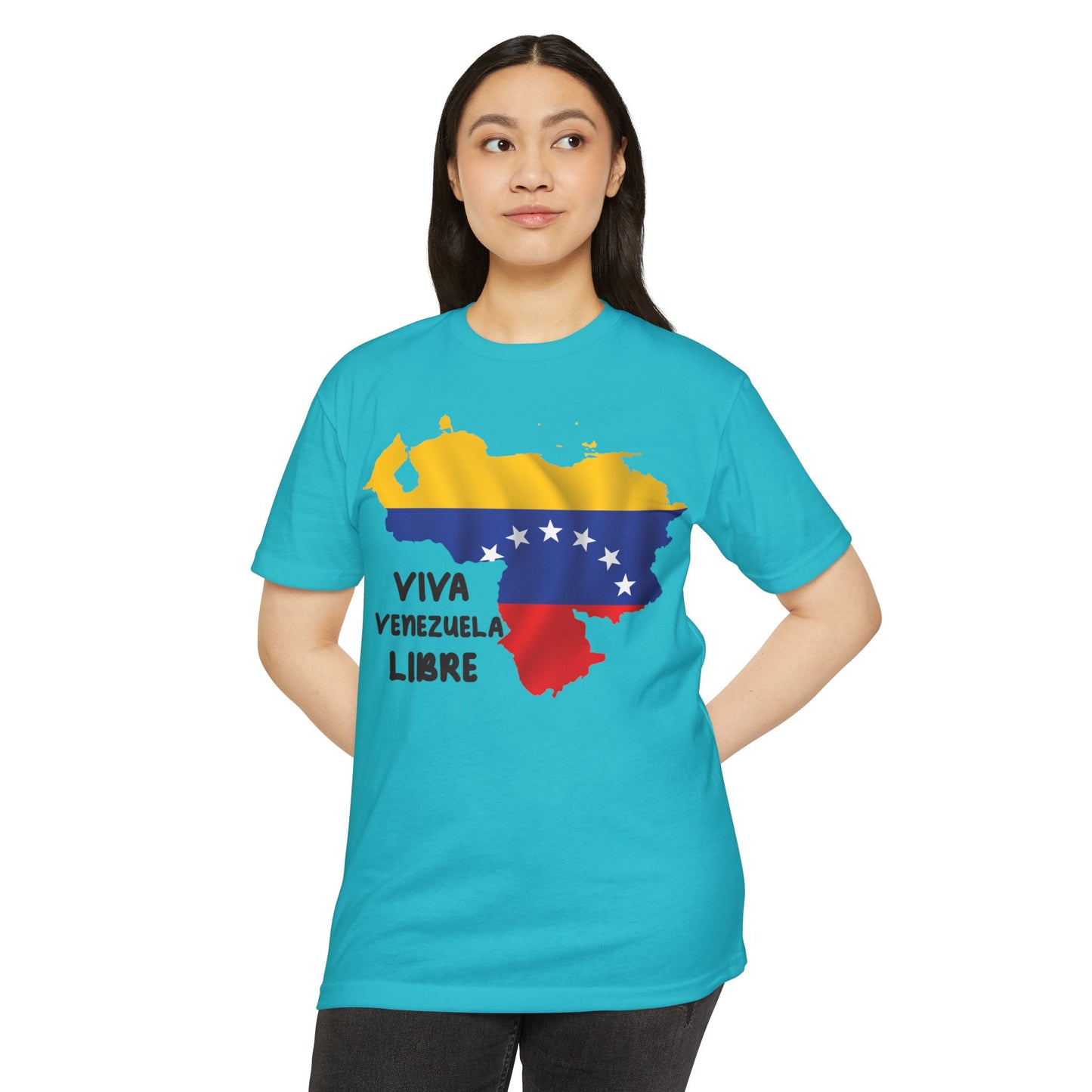 Viva Venezuela Libre Patriótica Camiseta