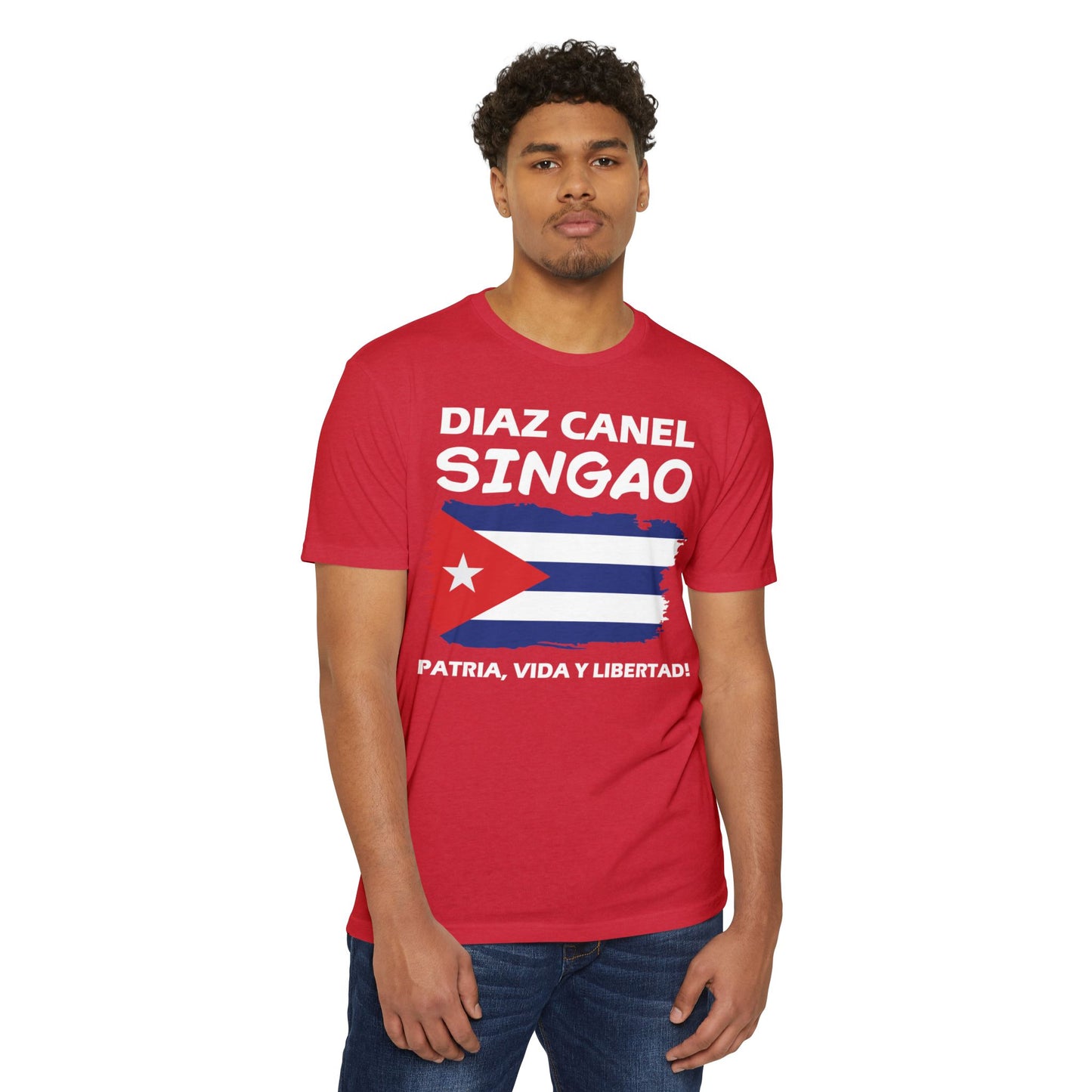 Díaz-Canel Singao Patriótica Camiseta