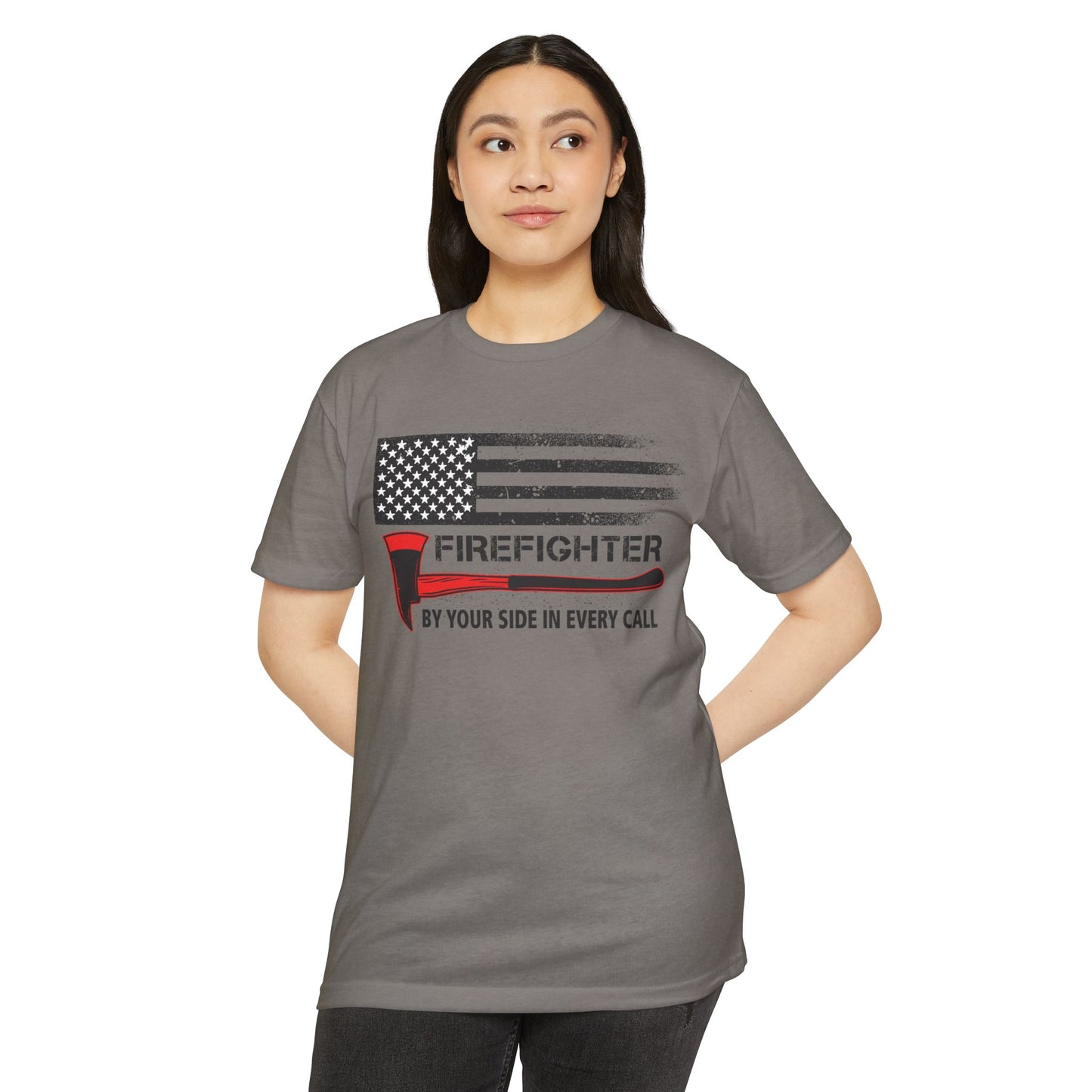 Firefighter Pride T-Shirt – By Your Side in Every Call