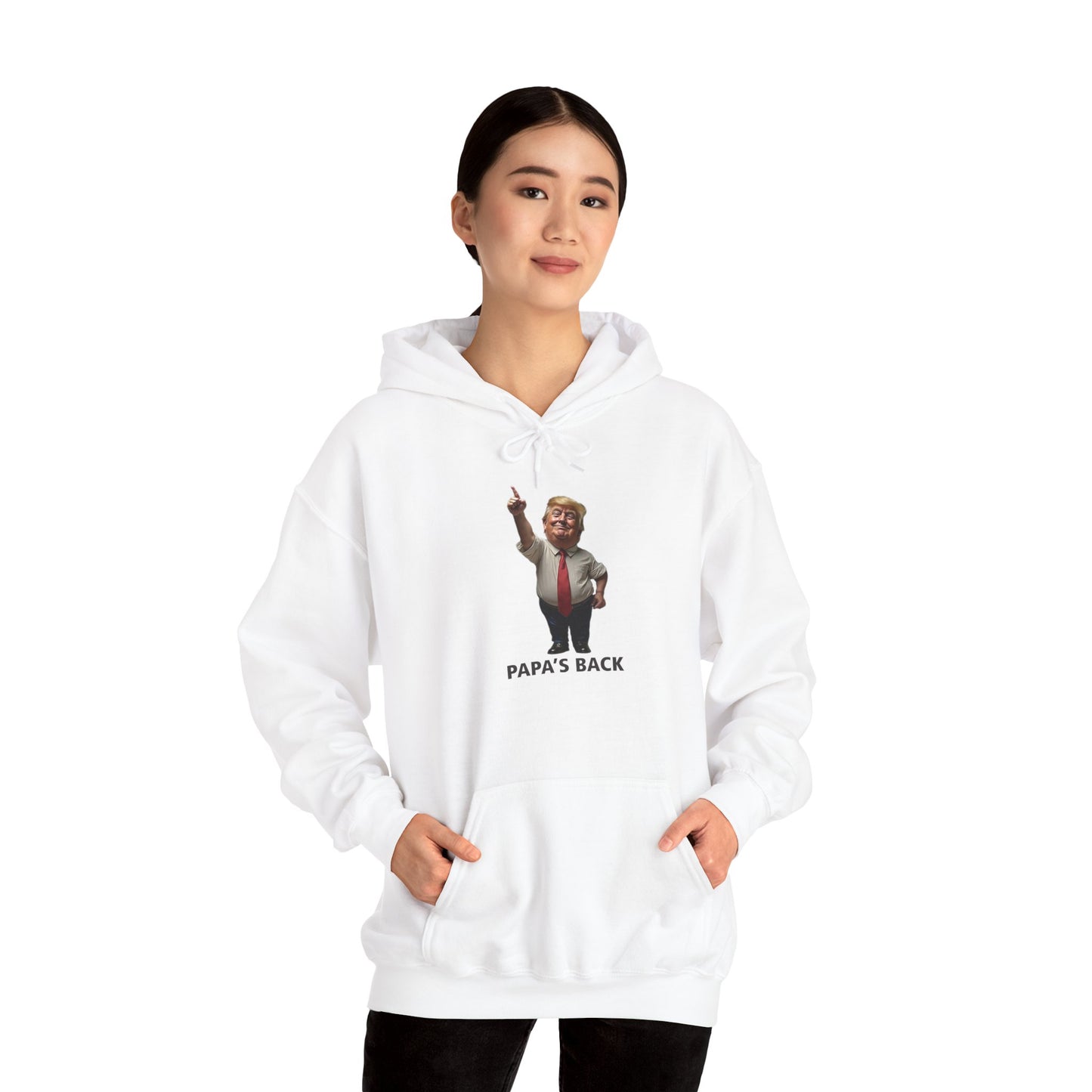 Papa's Back Patriotic Hoodie