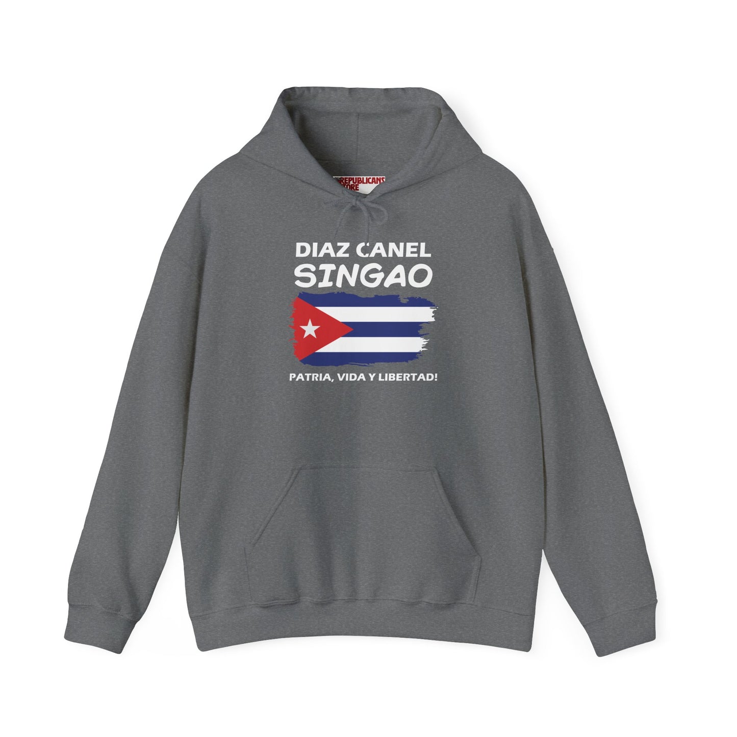 Díaz Canel Singao Patriótico Hoodie
