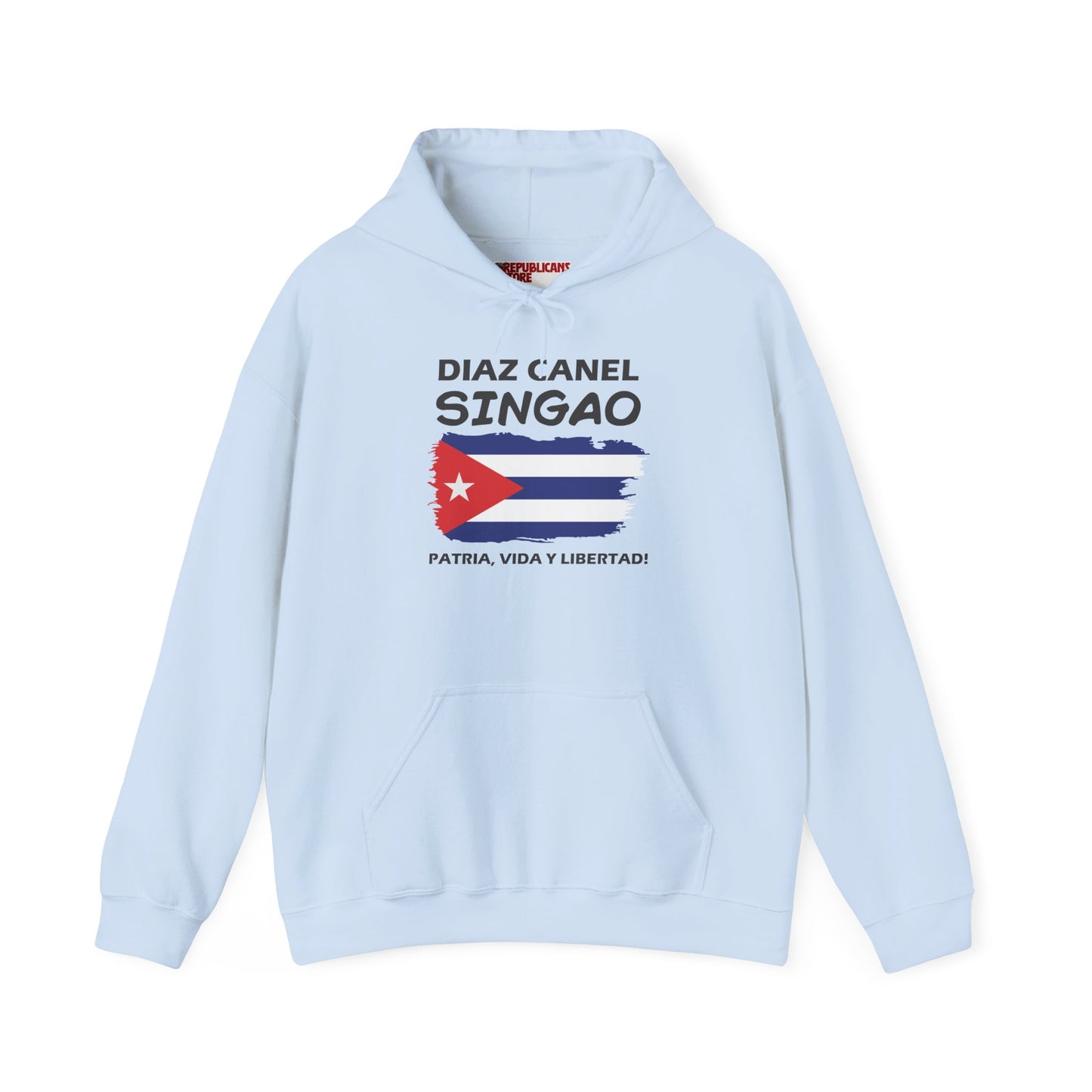 Díaz Canel Singao Patriótico Hoodie