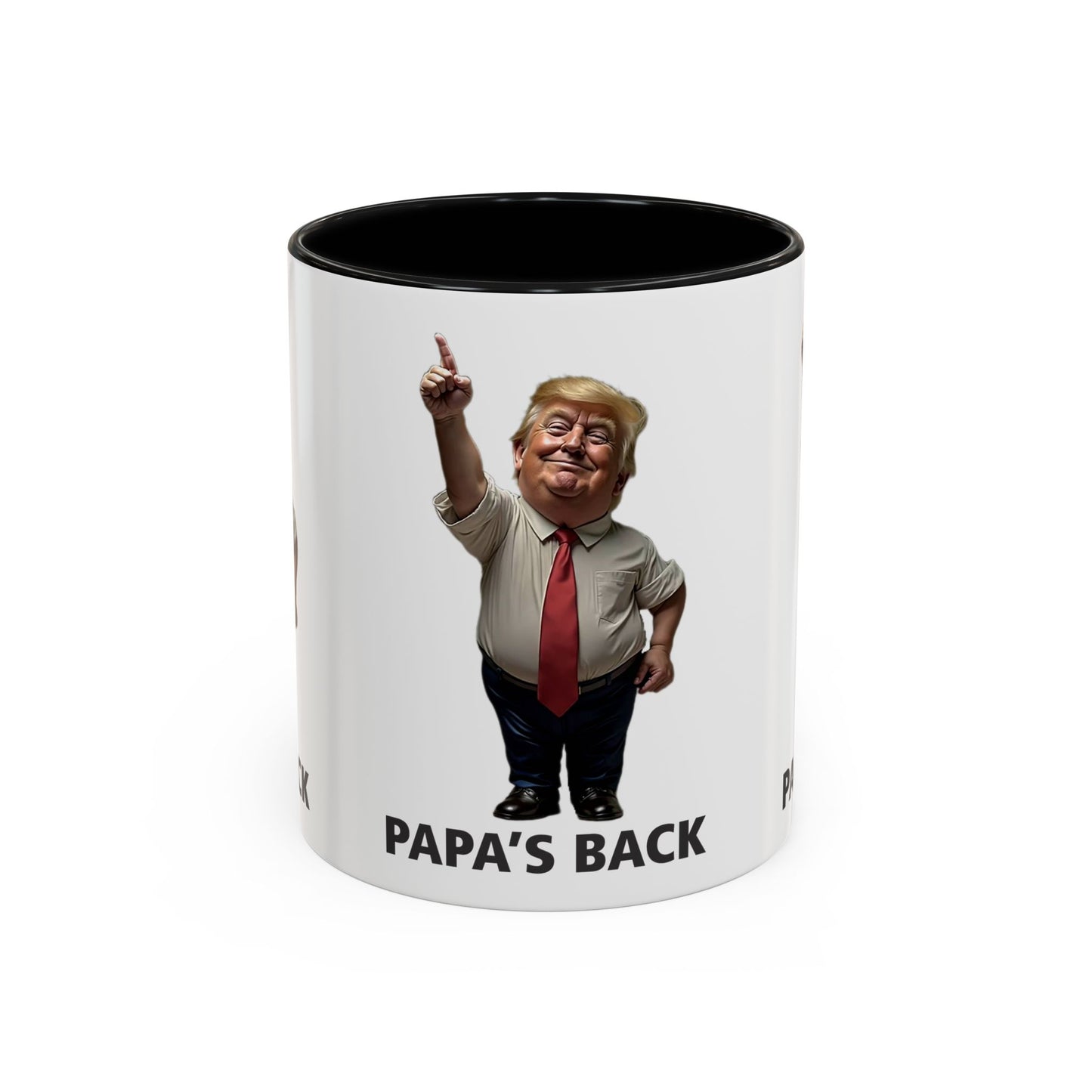 Papa's Back Patriotic Coffee Mug