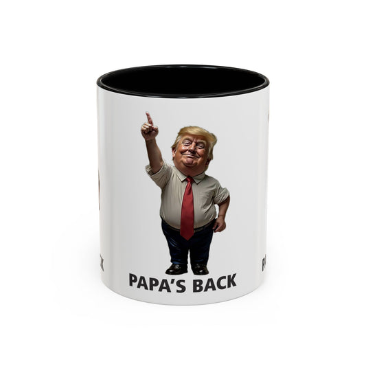 Papa's Back Patriotic Coffee Mug