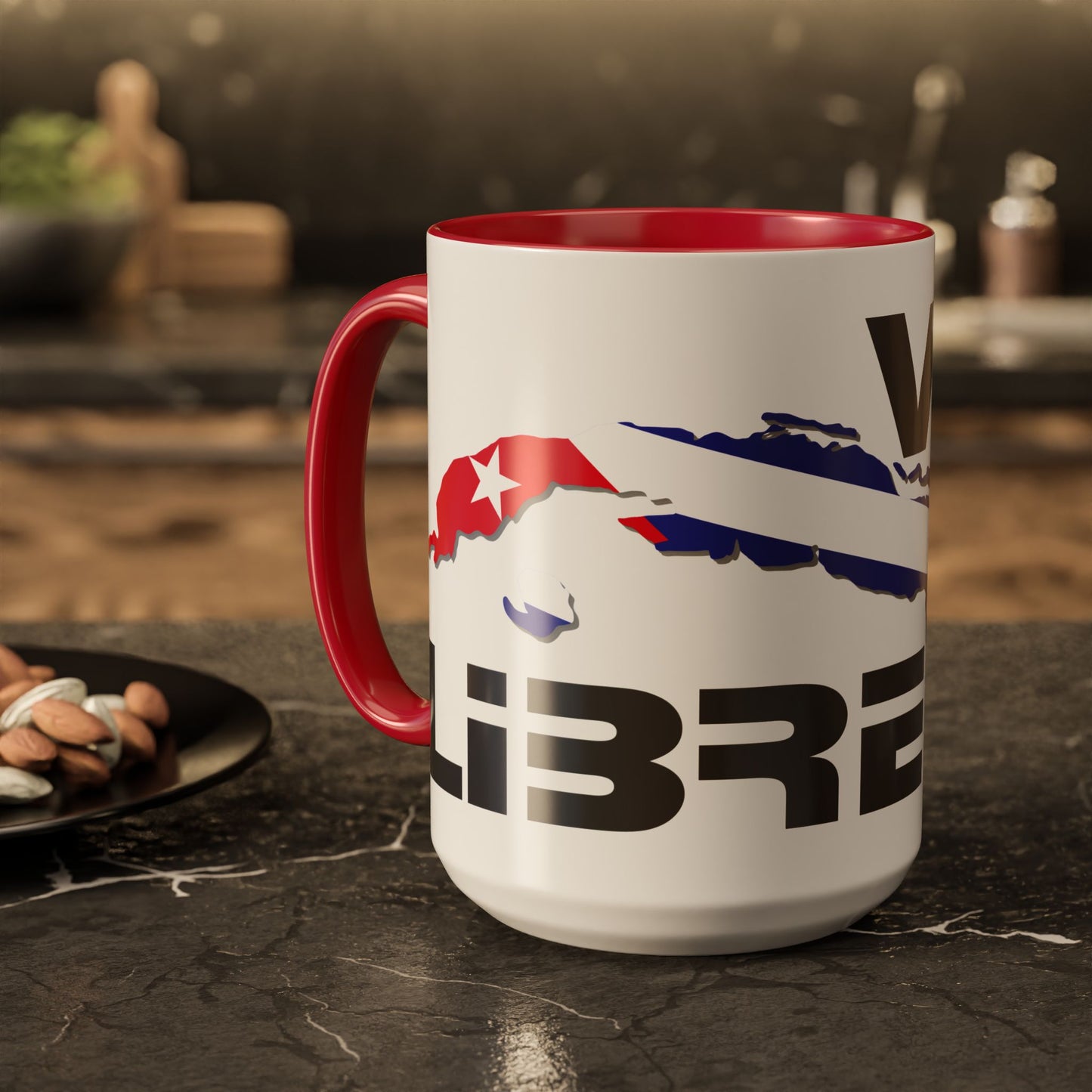 Viva Cuba Libre Patriótica Taza