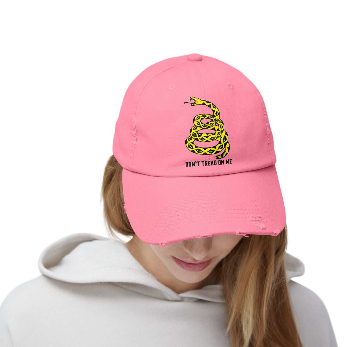 Don't Tread on Me Patriotic Printed Hat