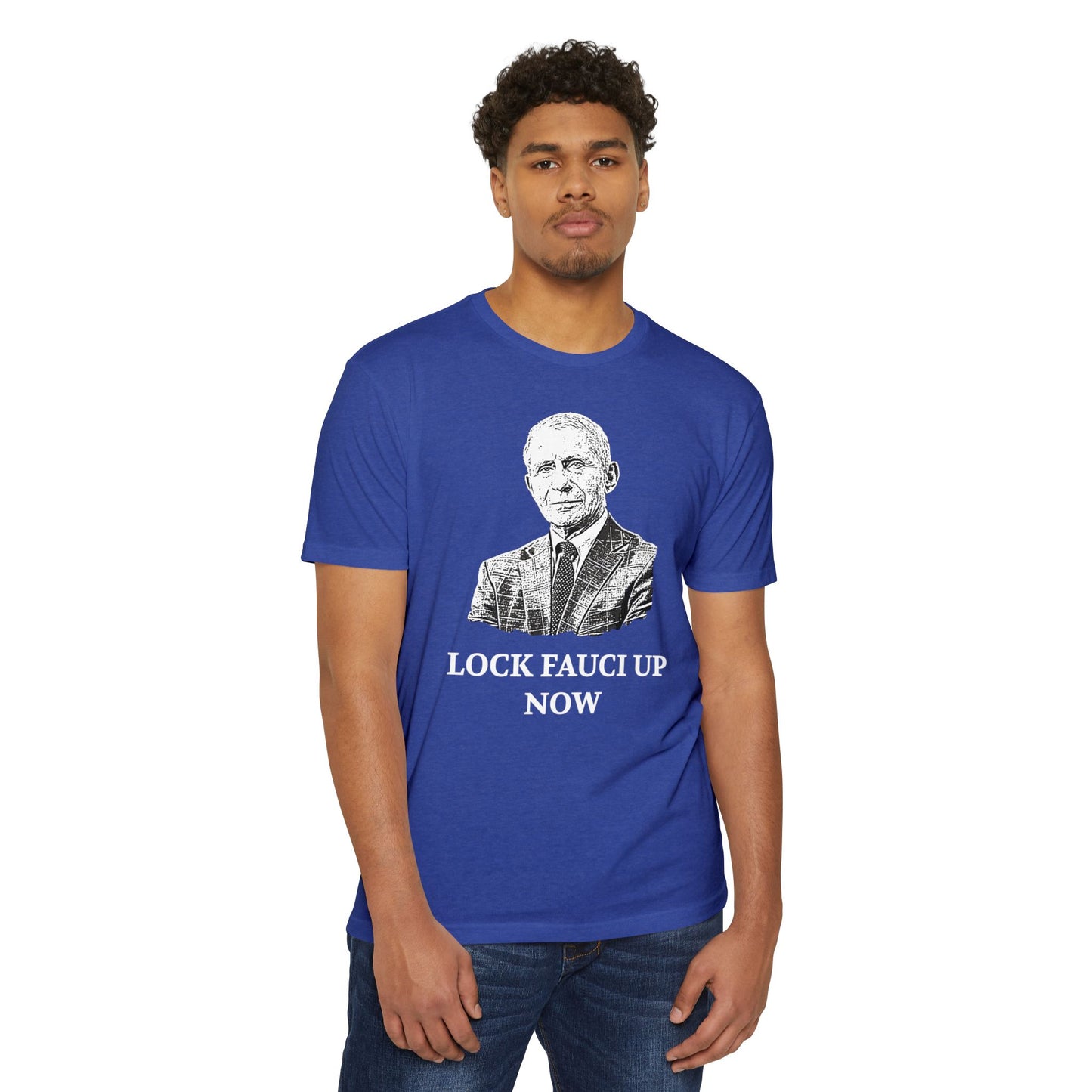 Lock Fauci Up Now Patriotic T-Shirt
