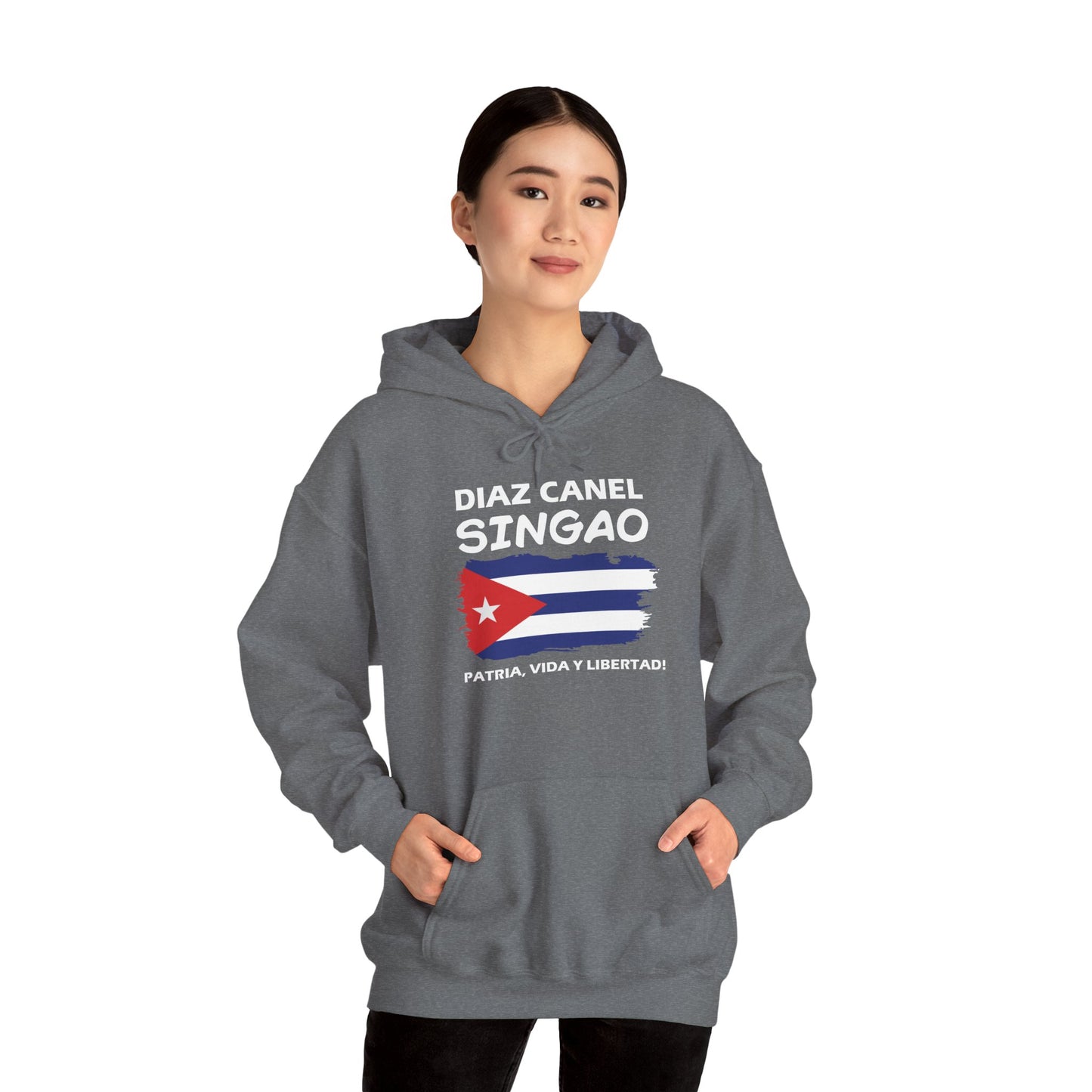 Díaz Canel Singao Patriótico Hoodie