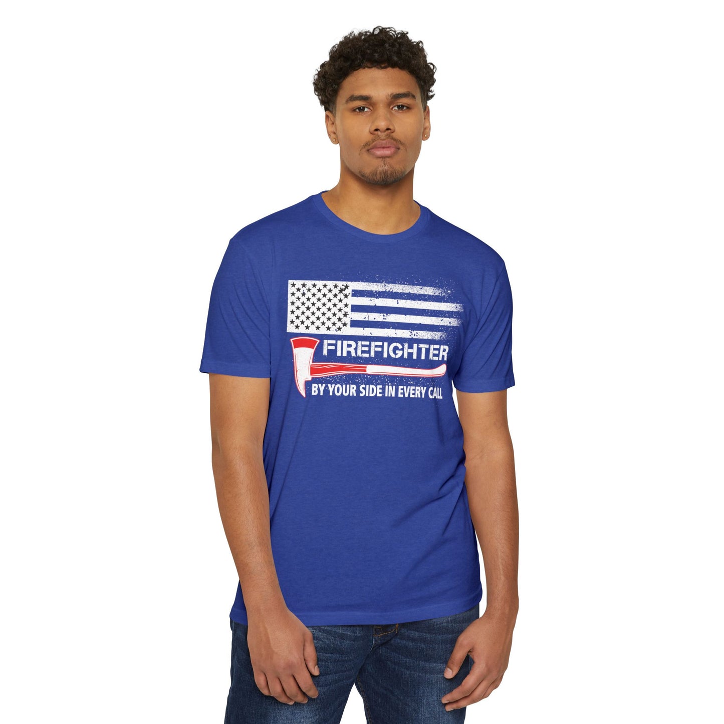Firefighter Pride T-Shirt – By Your Side in Every Call