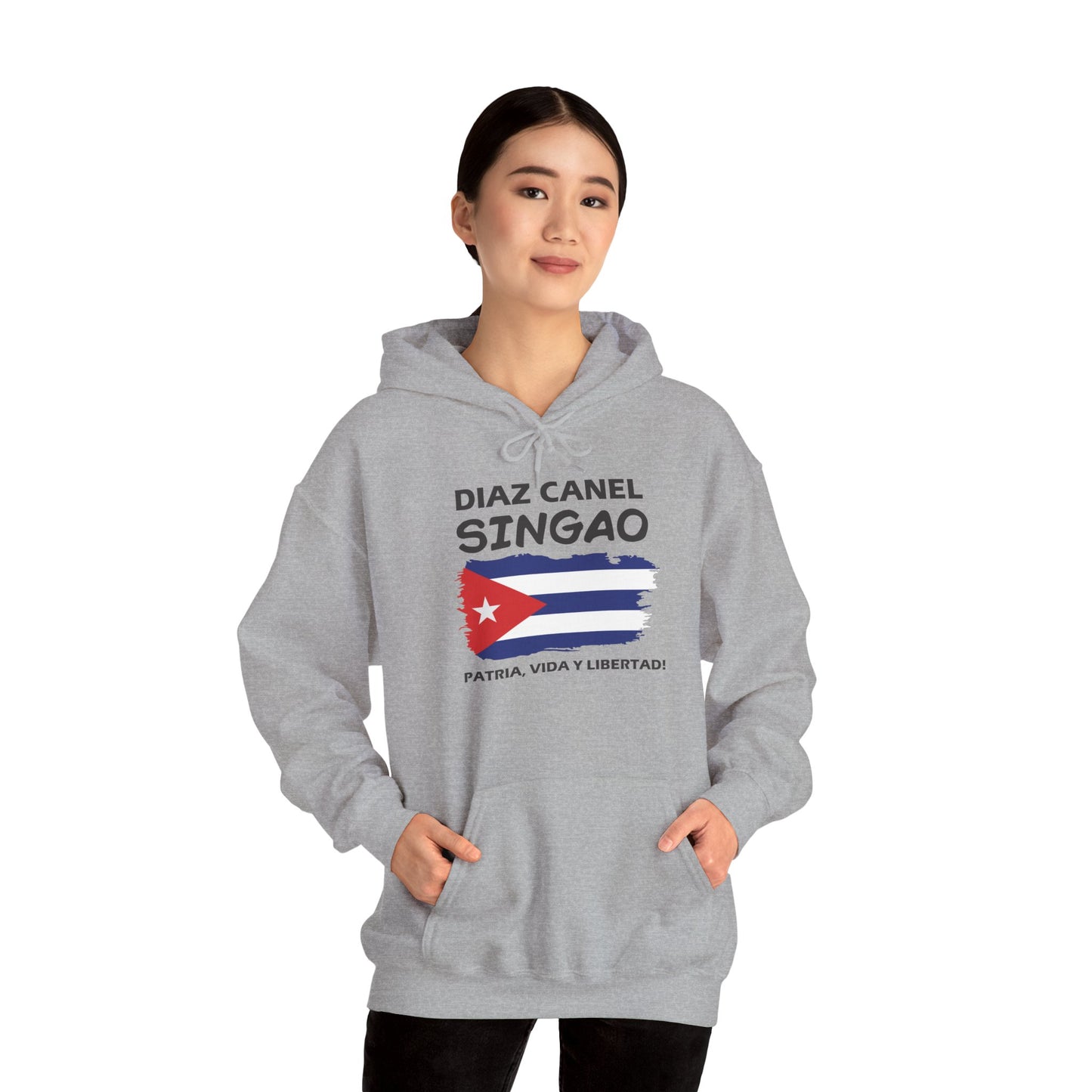 Díaz Canel Singao Patriótico Hoodie