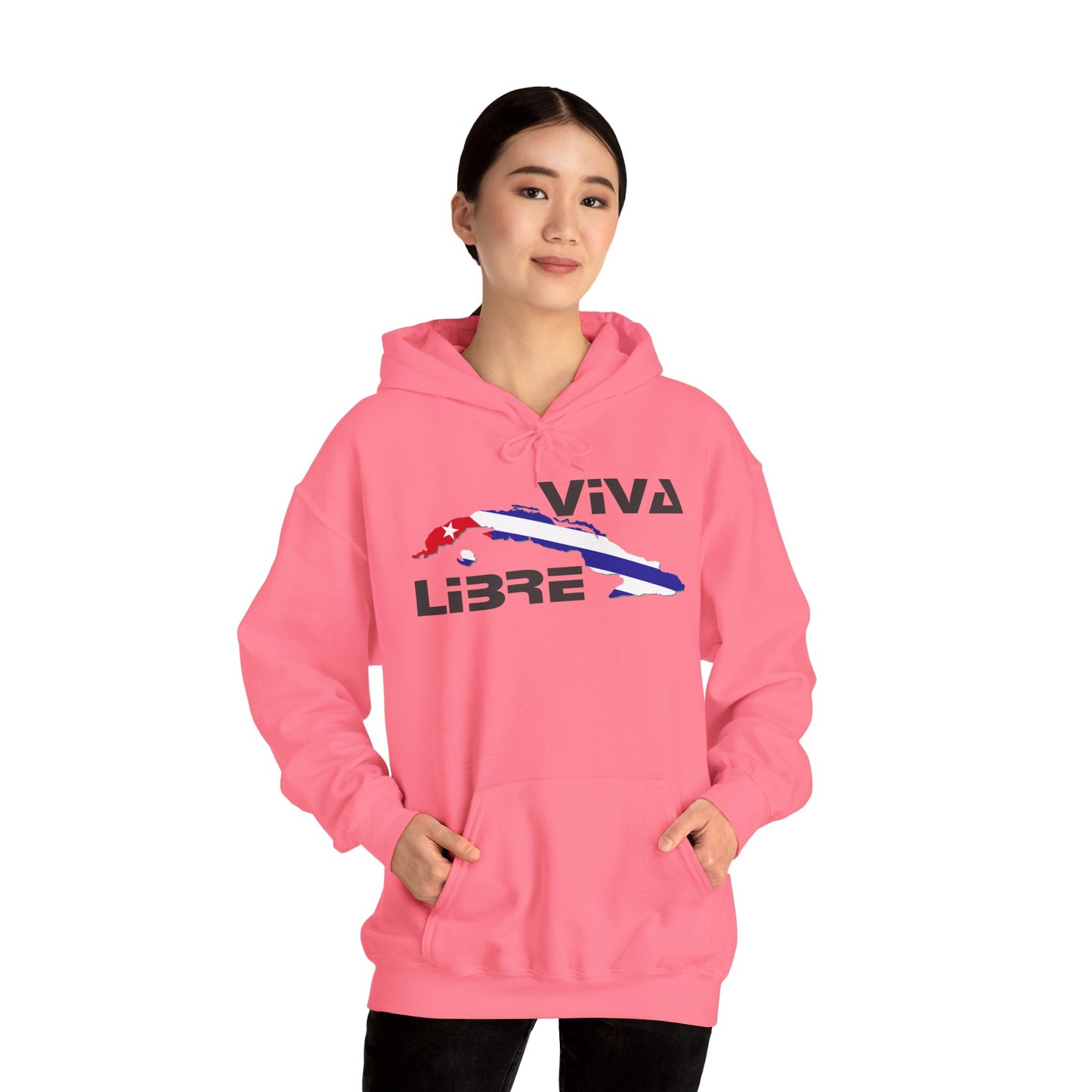 Viva Cuba Libre Patriótico Hoodie