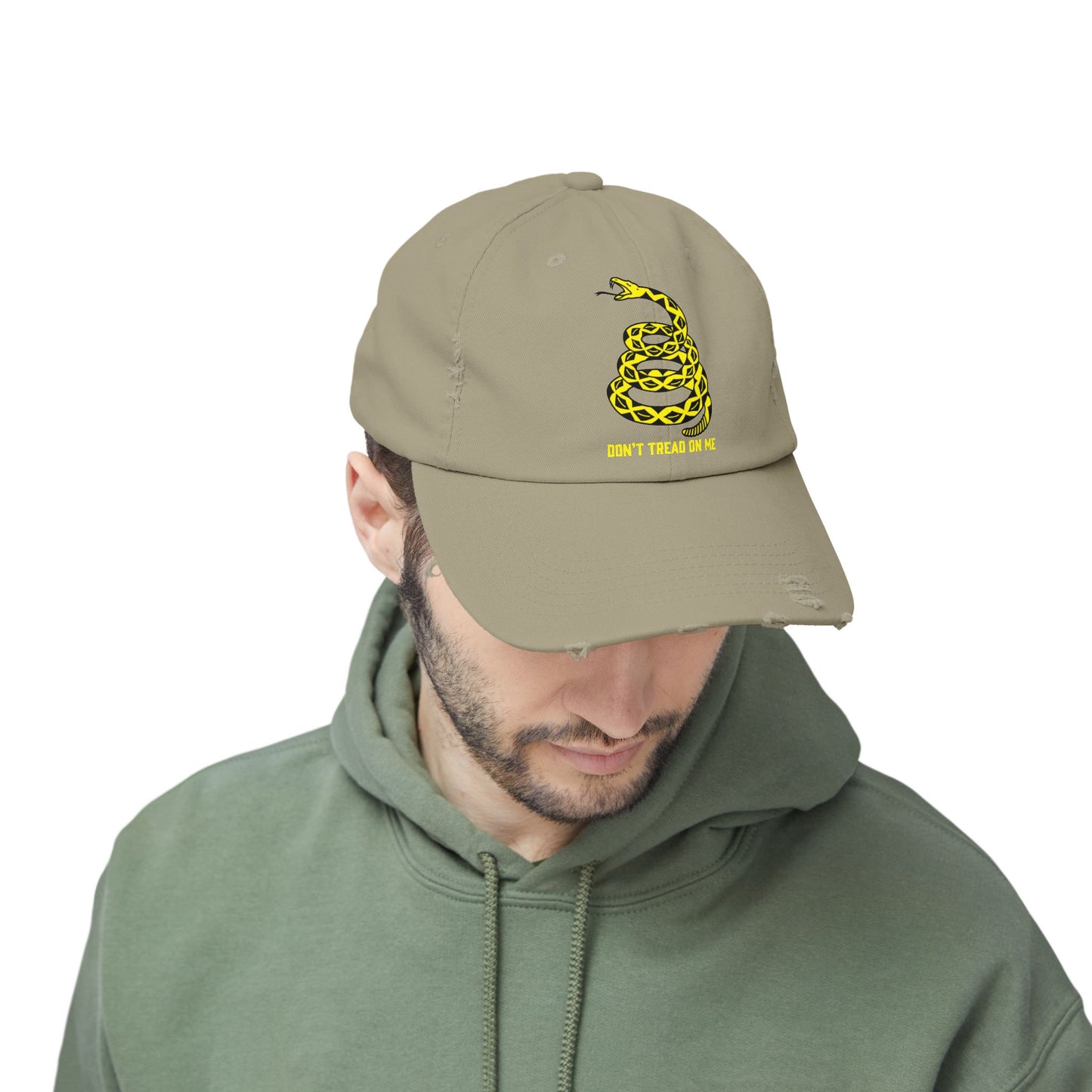 Don't Tread on Me Patriotic Printed Hat