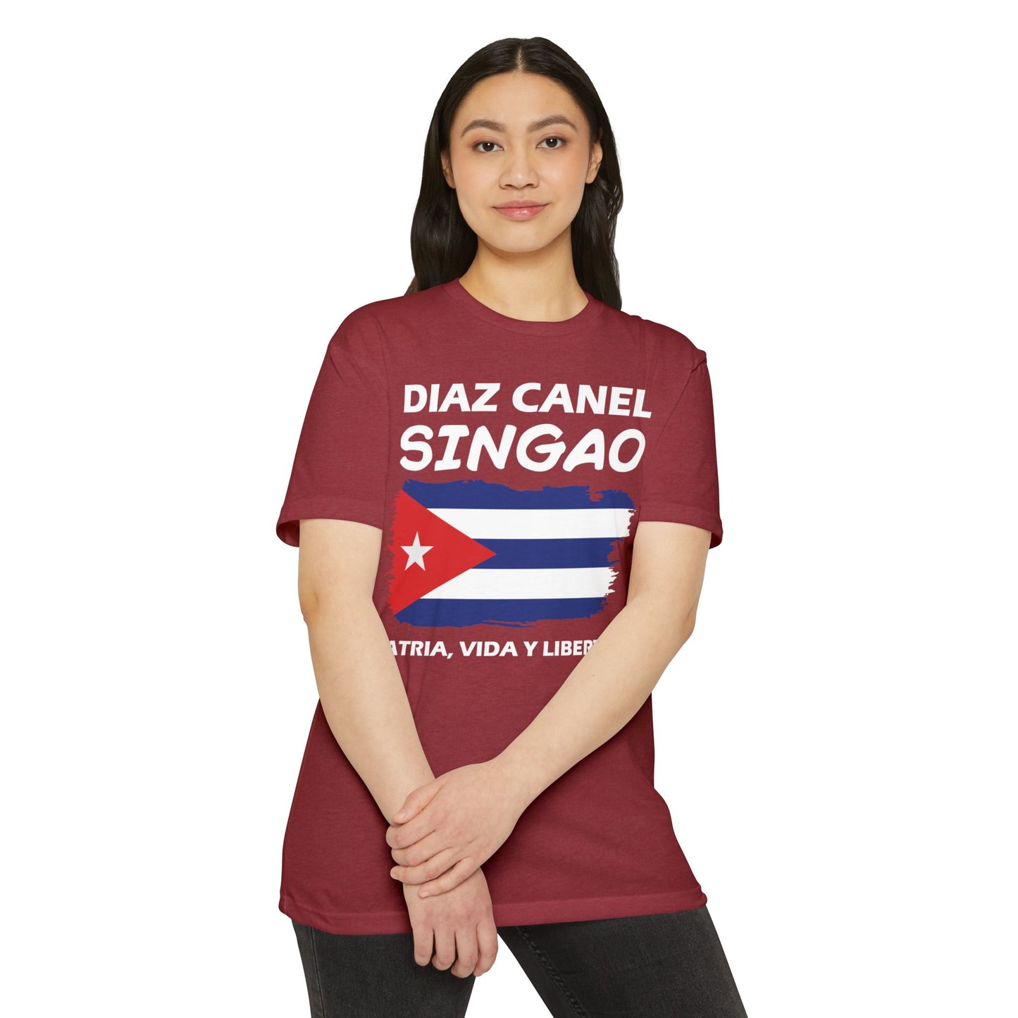 Díaz-Canel Singao Patriótica Camiseta