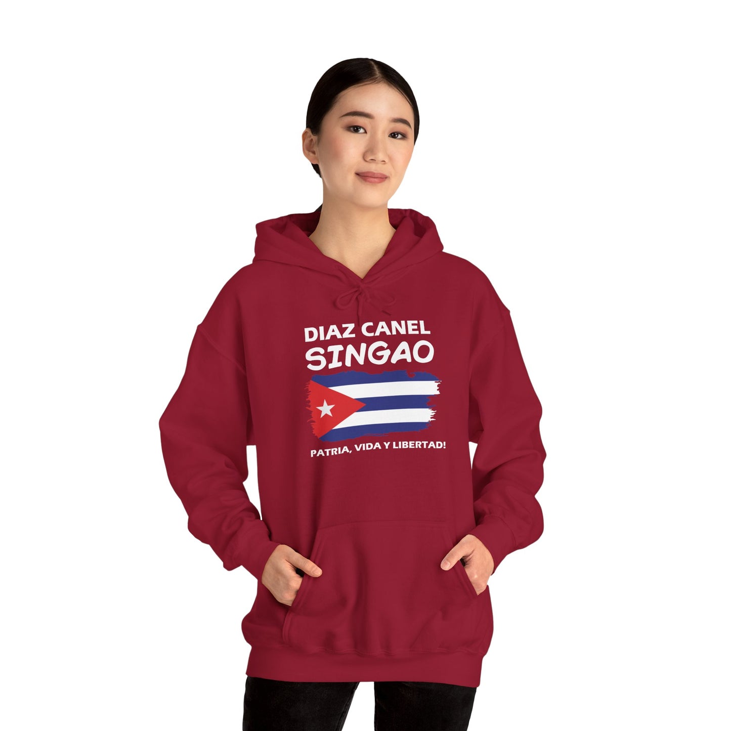 Díaz Canel Singao Patriótico Hoodie