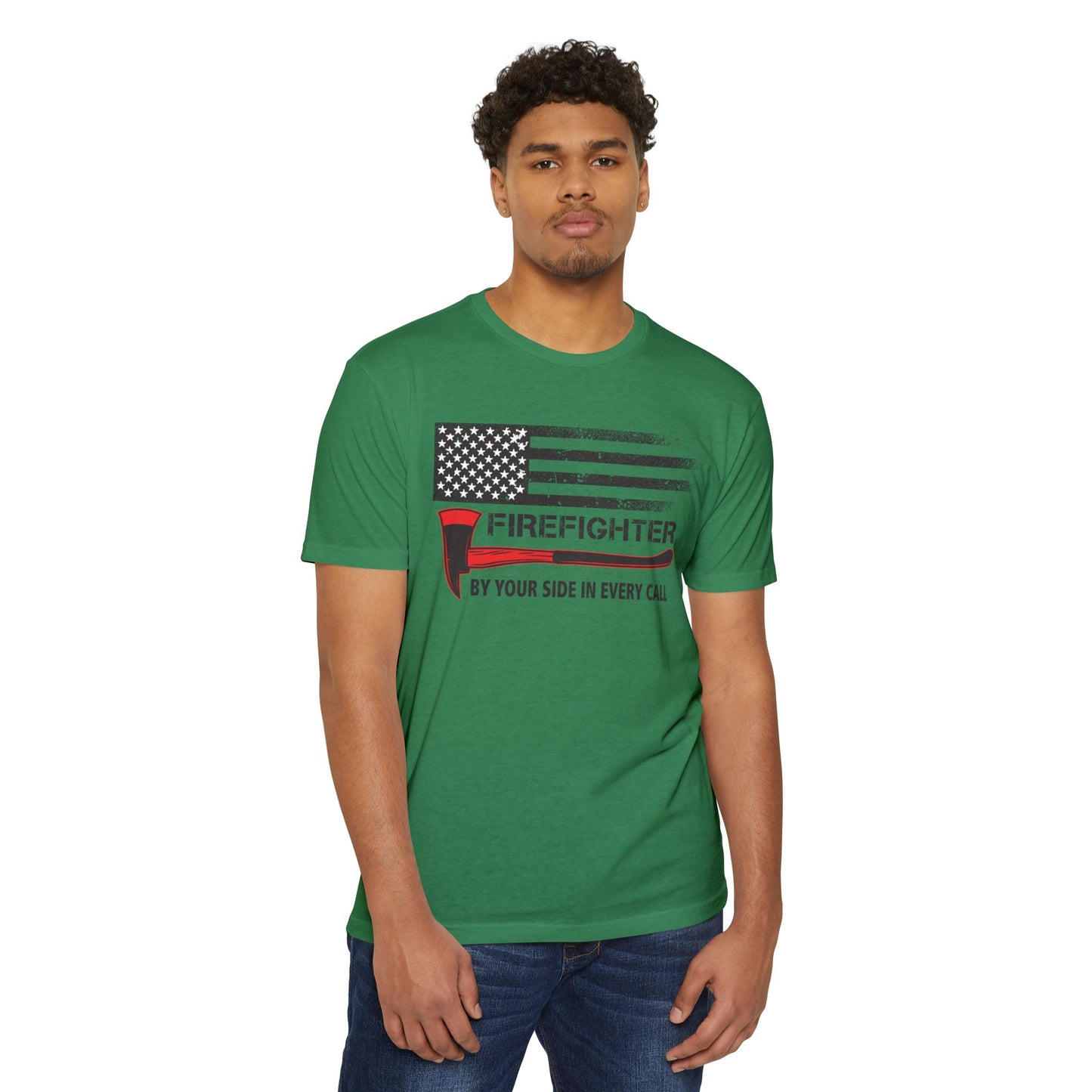 Firefighter Pride T-Shirt – By Your Side in Every Call