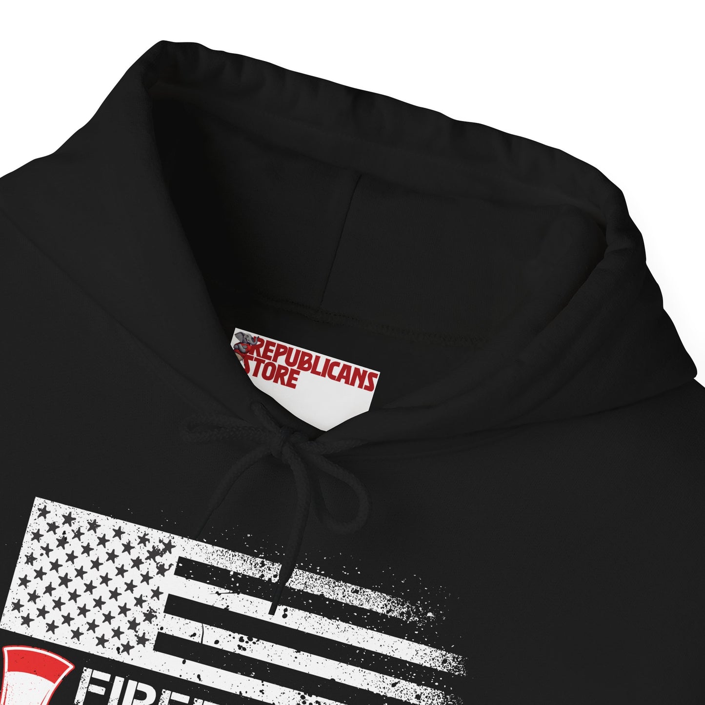 Firefighter Pride Hoodie – By Your Side in Every Call