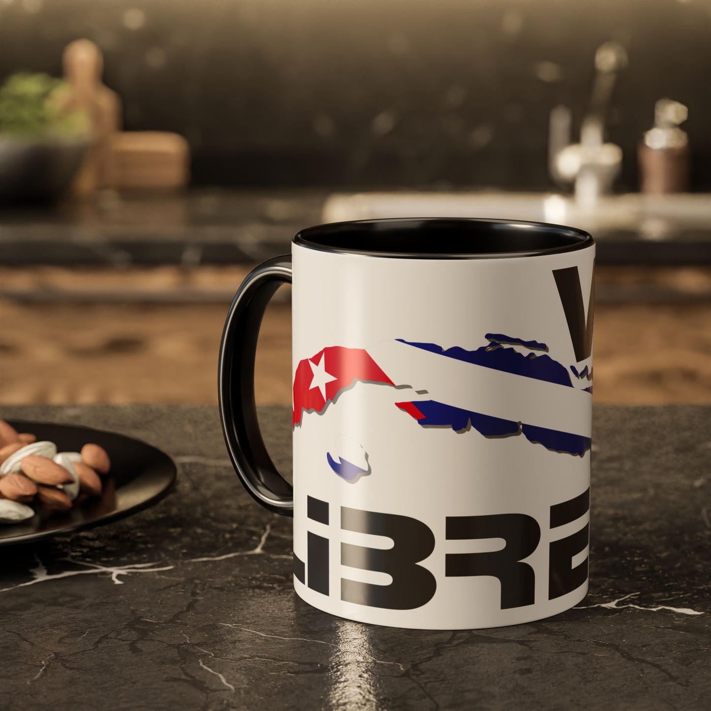 Viva Cuba Libre Patriótica Taza
