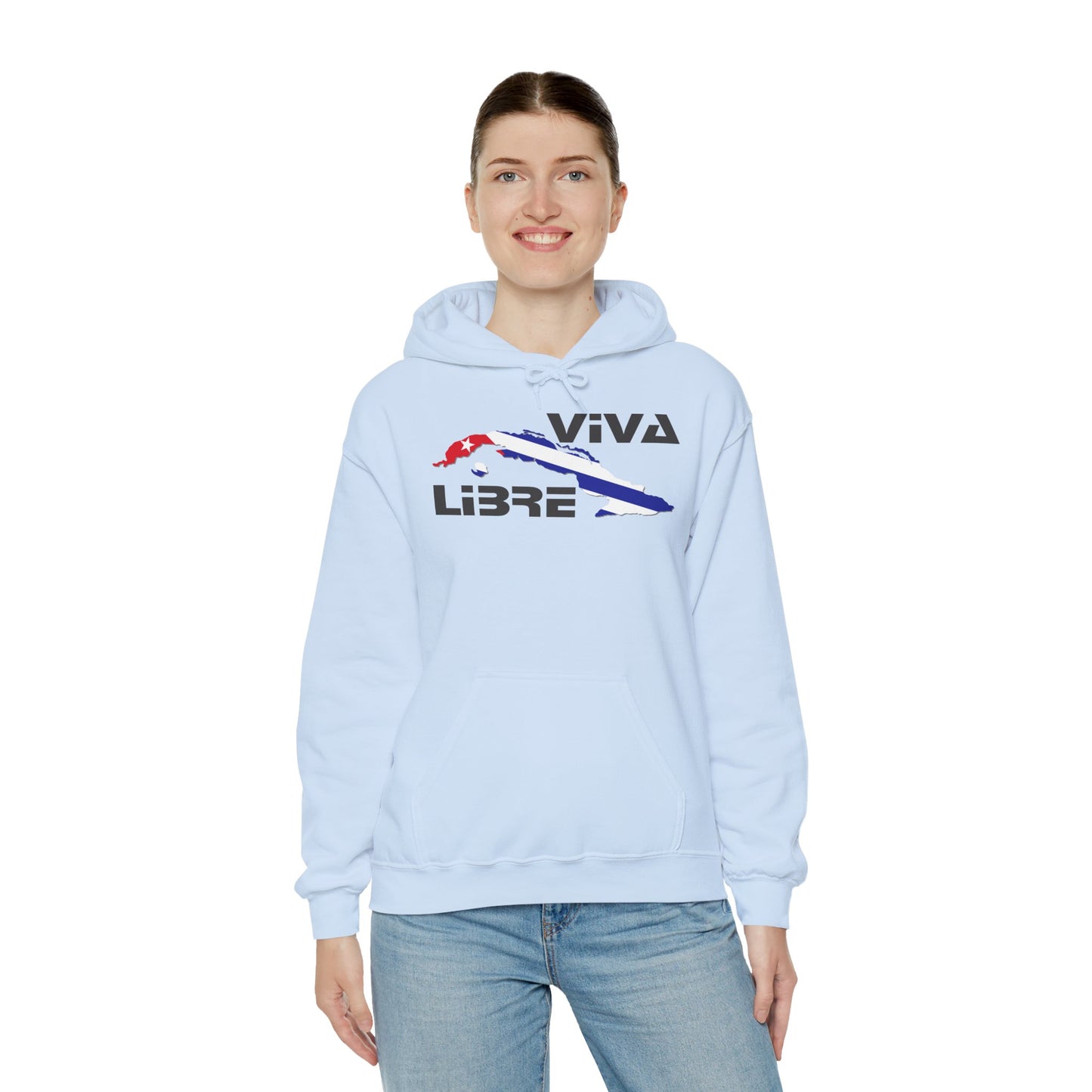 Viva Cuba Libre Patriótico Hoodie
