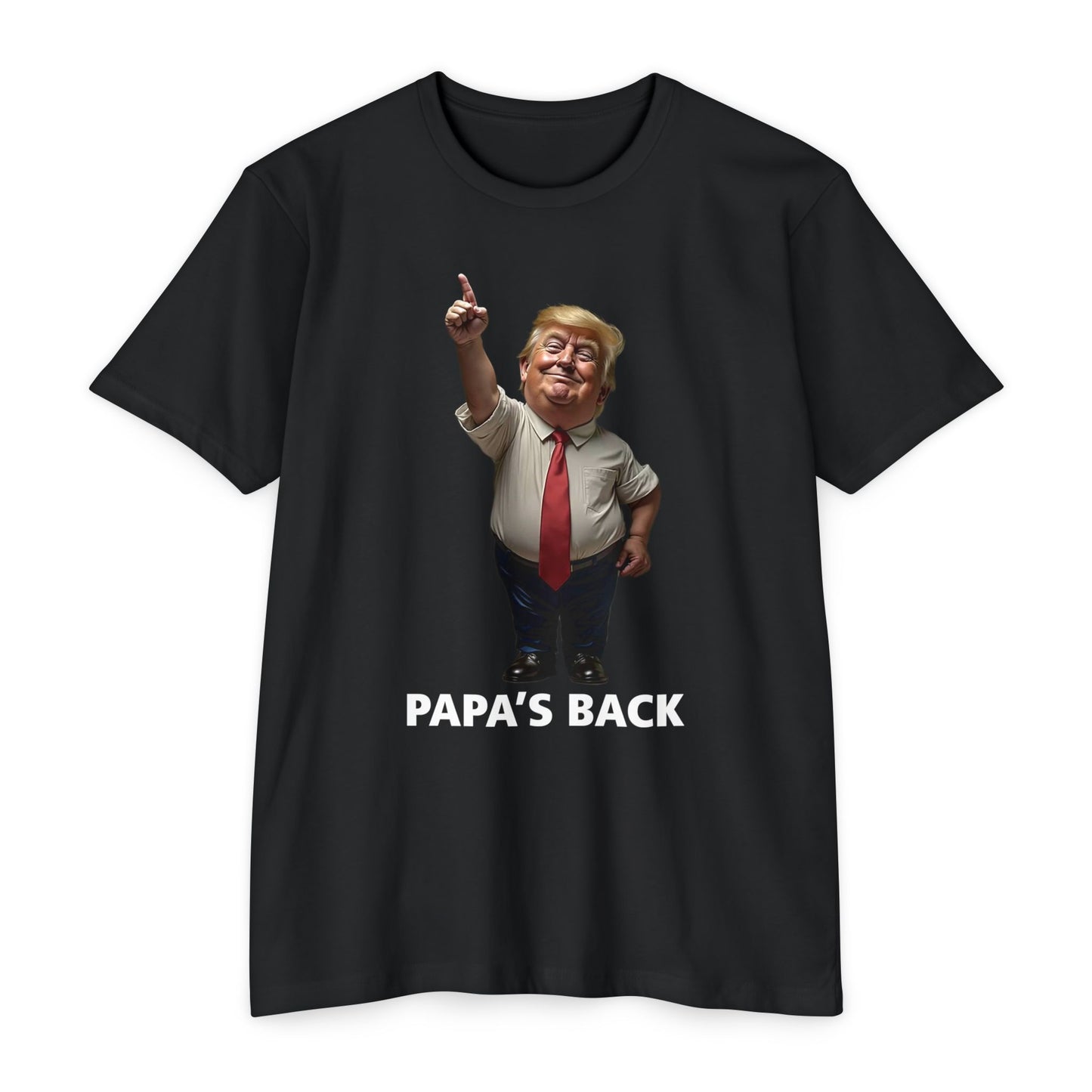 Papa's Back Patriotic T-Shirt