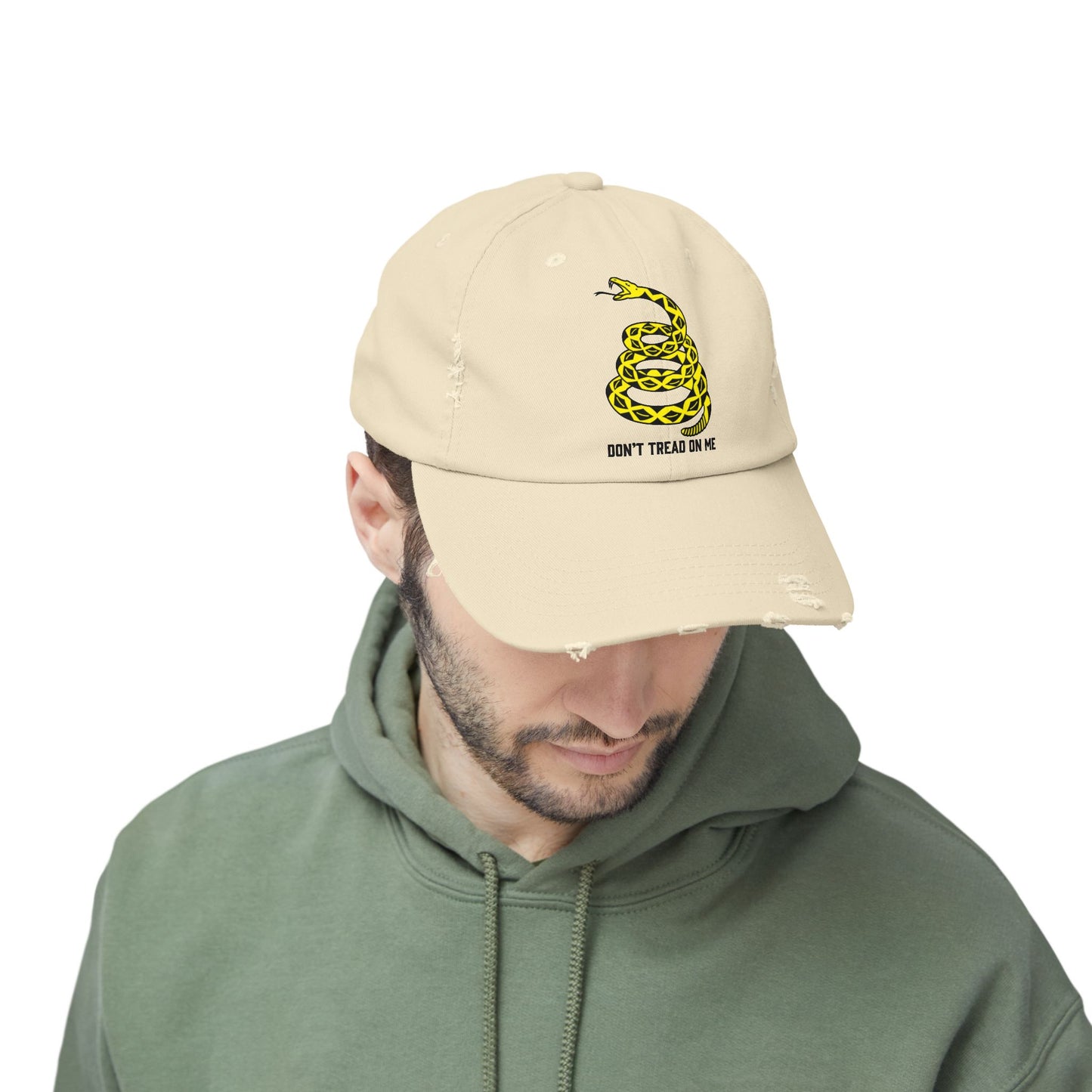Don't Tread on Me Patriotic Printed Hat