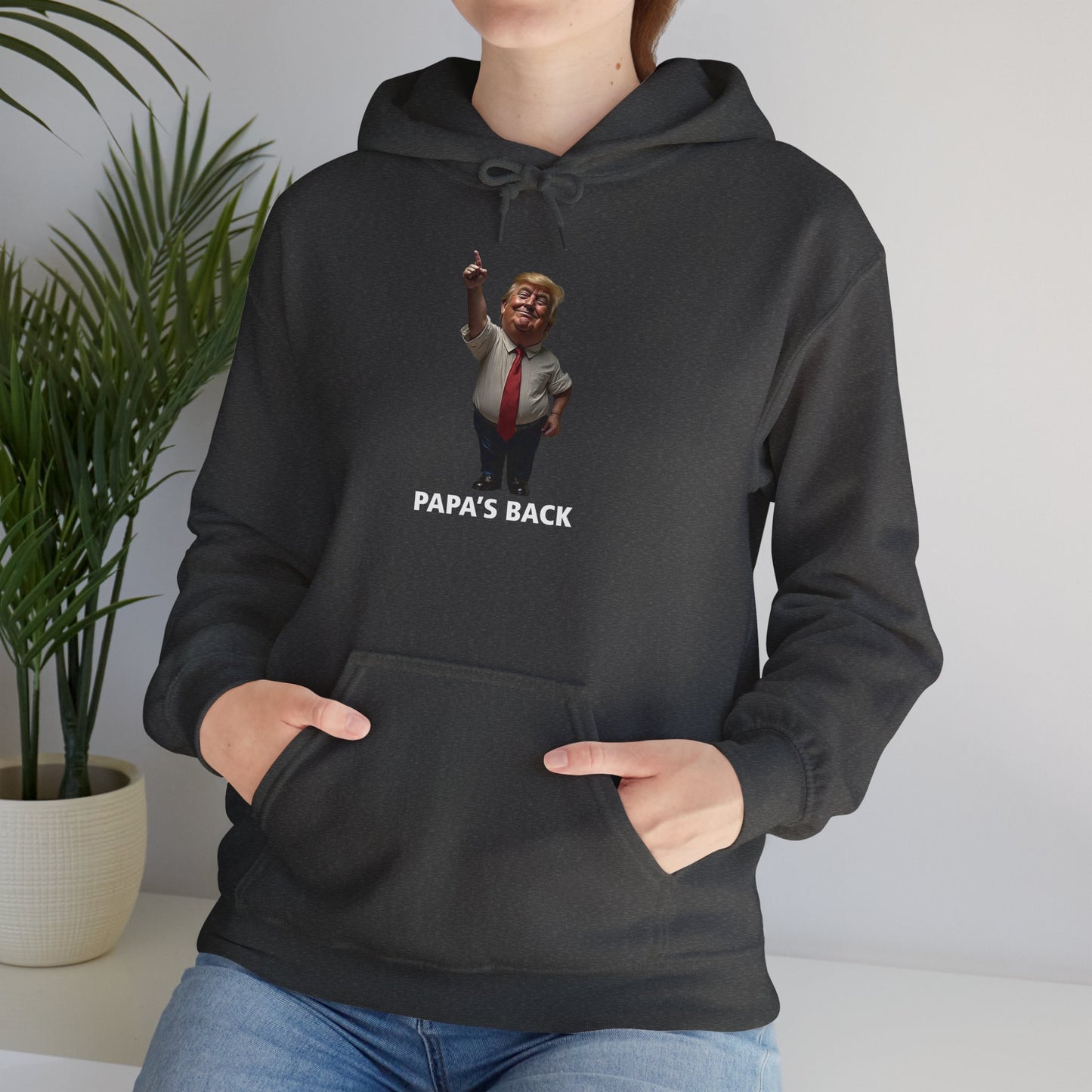 Papa's Back Patriotic Hoodie