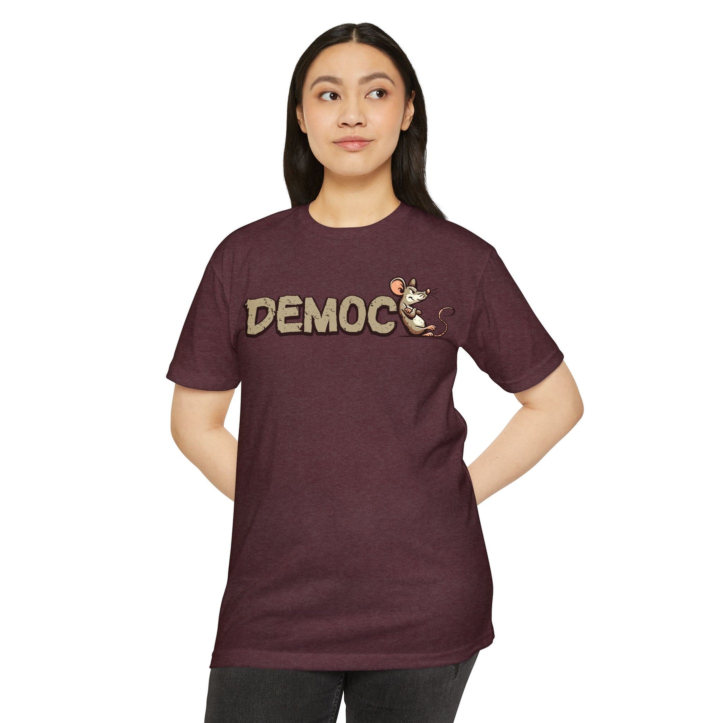 Democ-Rat Funny Political T-Shirt