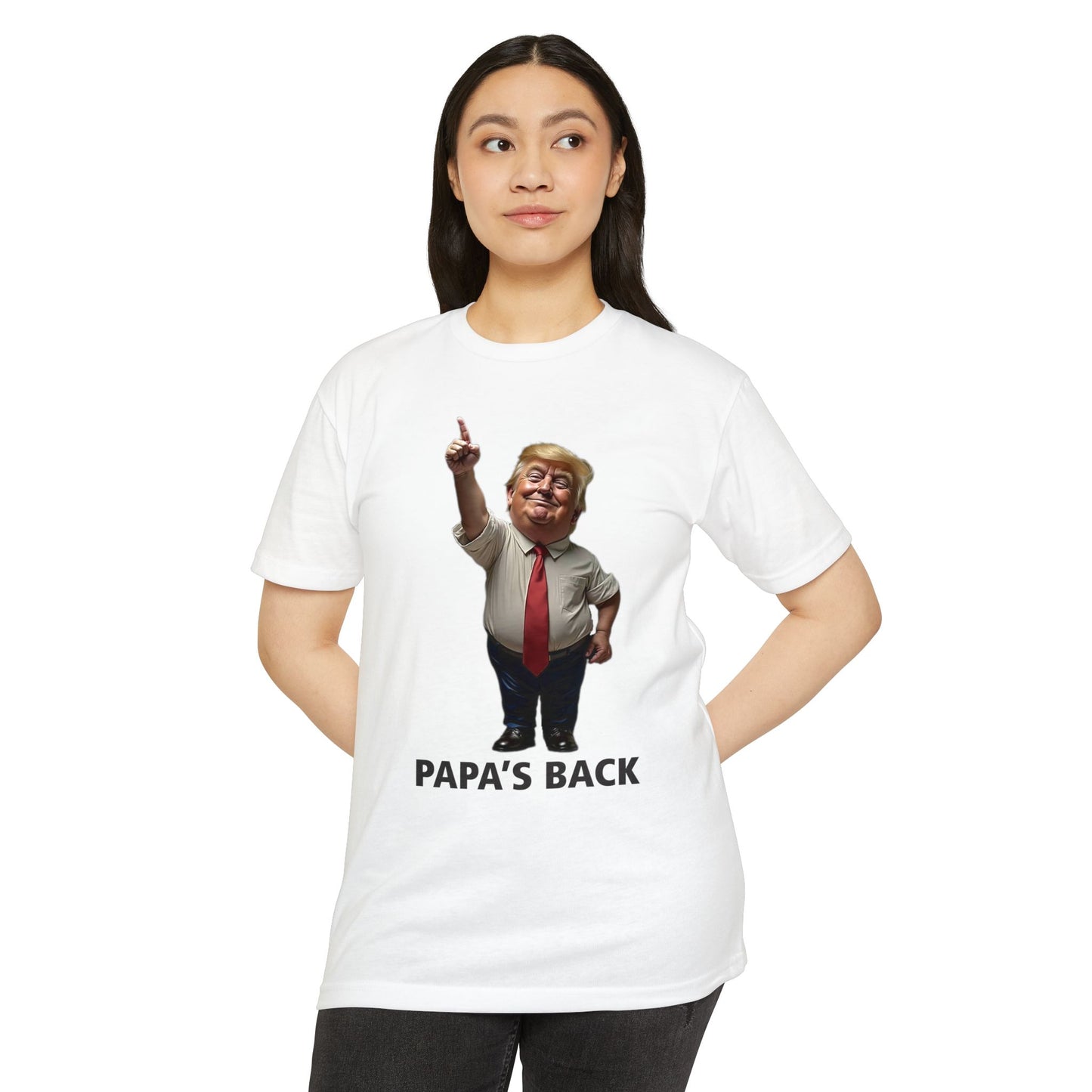 Papa's Back Patriotic T-Shirt