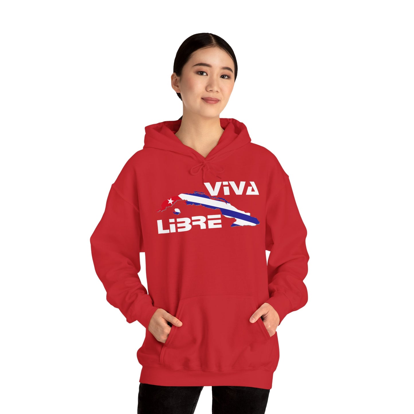 Viva Cuba Libre Patriótico Hoodie