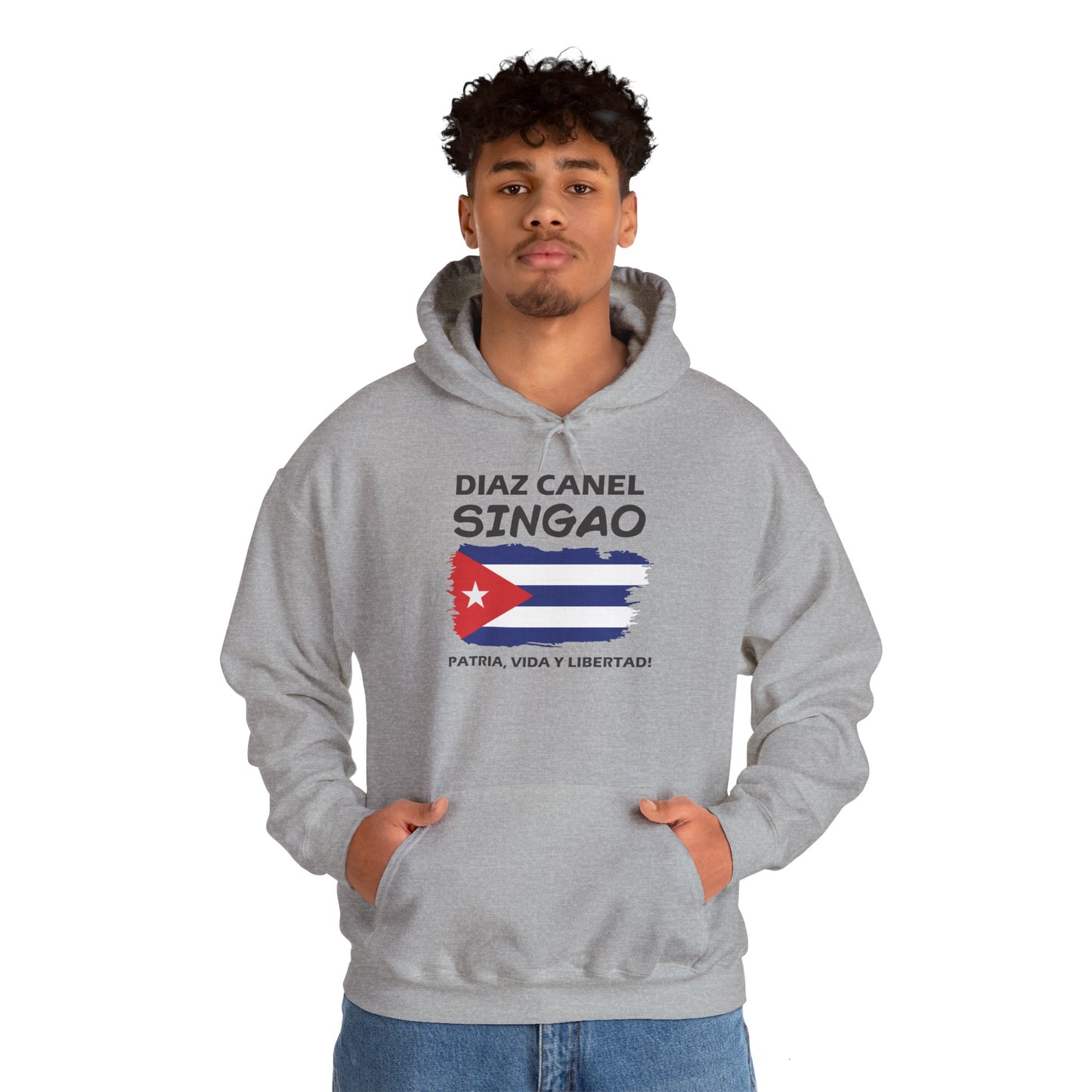 Díaz Canel Singao Patriótico Hoodie