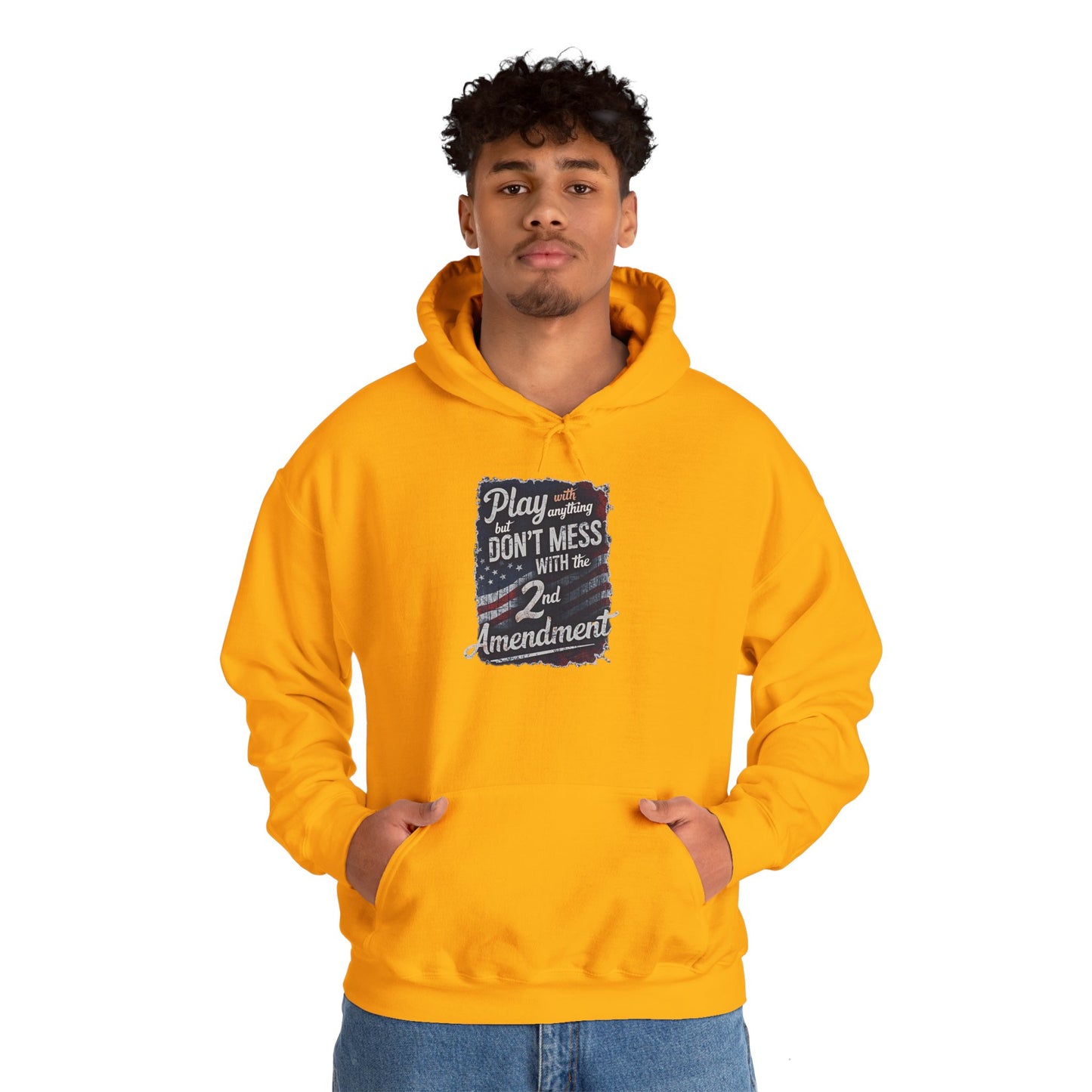Don't Mess with the 2nd Amendment Patriotic Hoodie