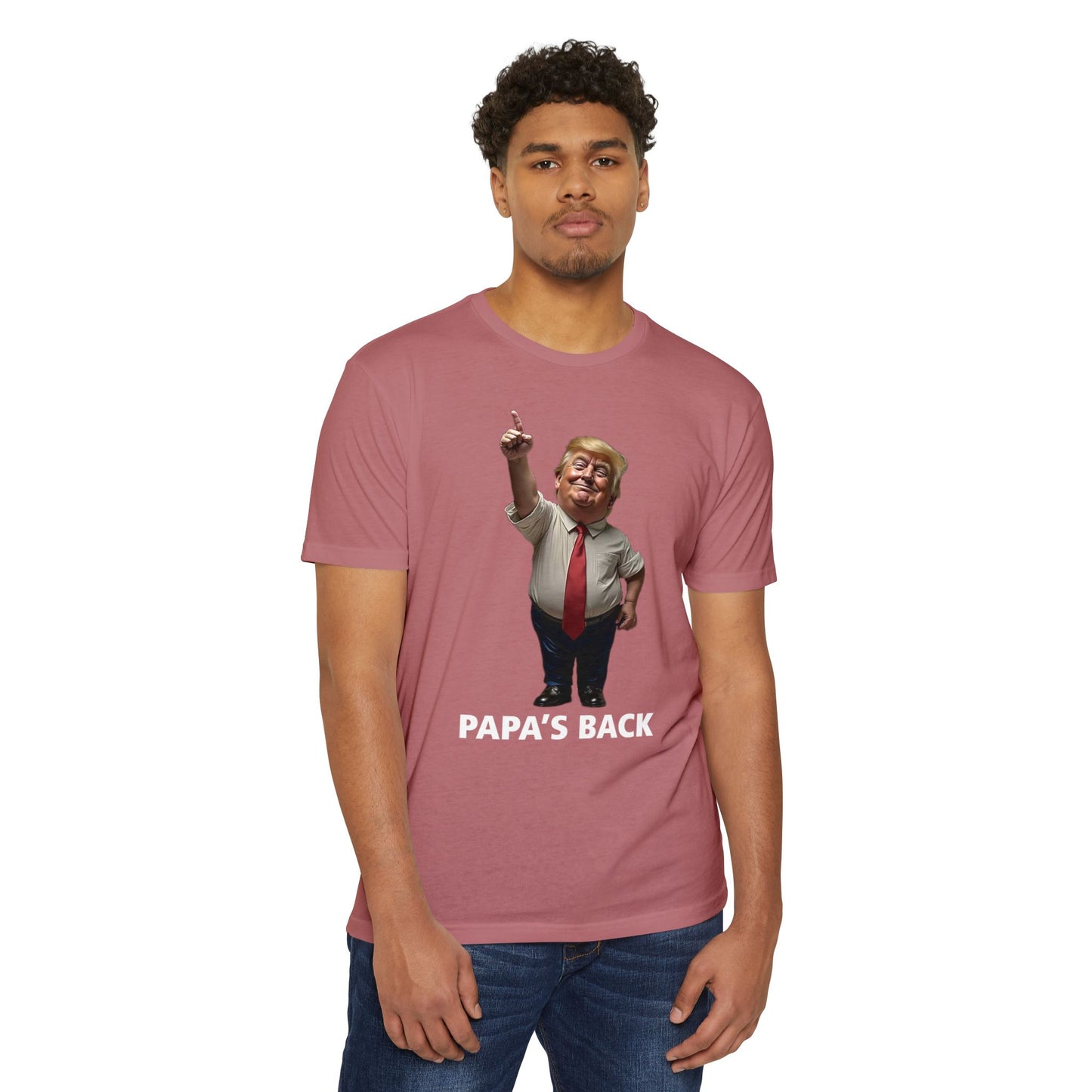 Papa's Back Patriotic T-Shirt