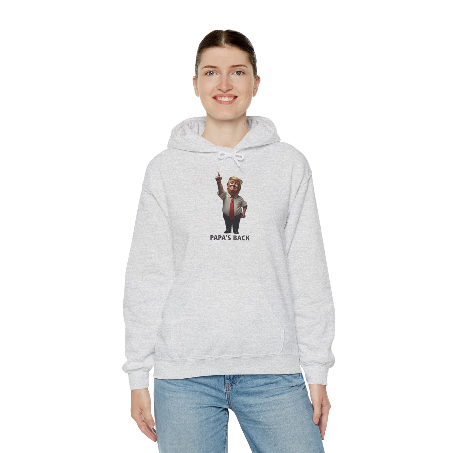 Papa's Back Patriotic Hoodie