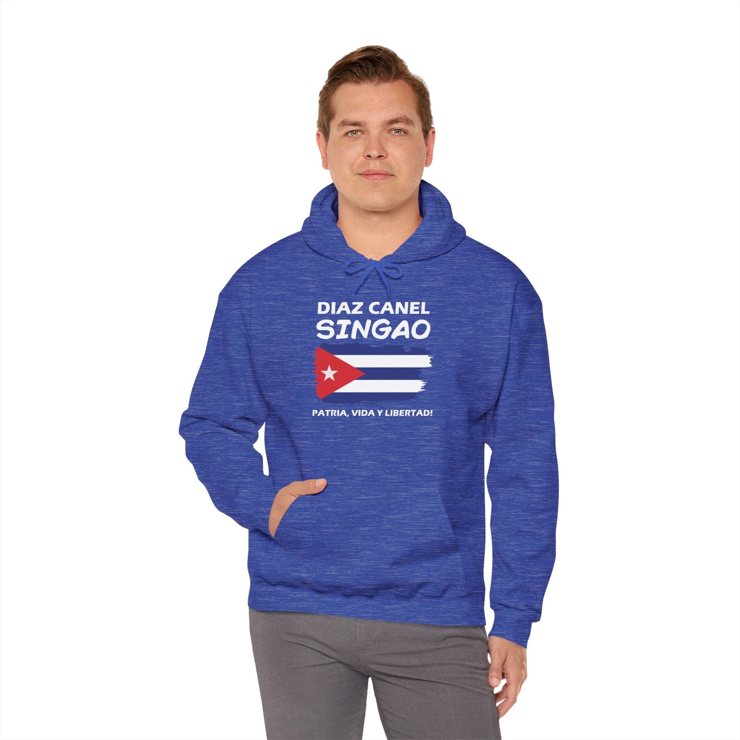 Díaz Canel Singao Patriótico Hoodie