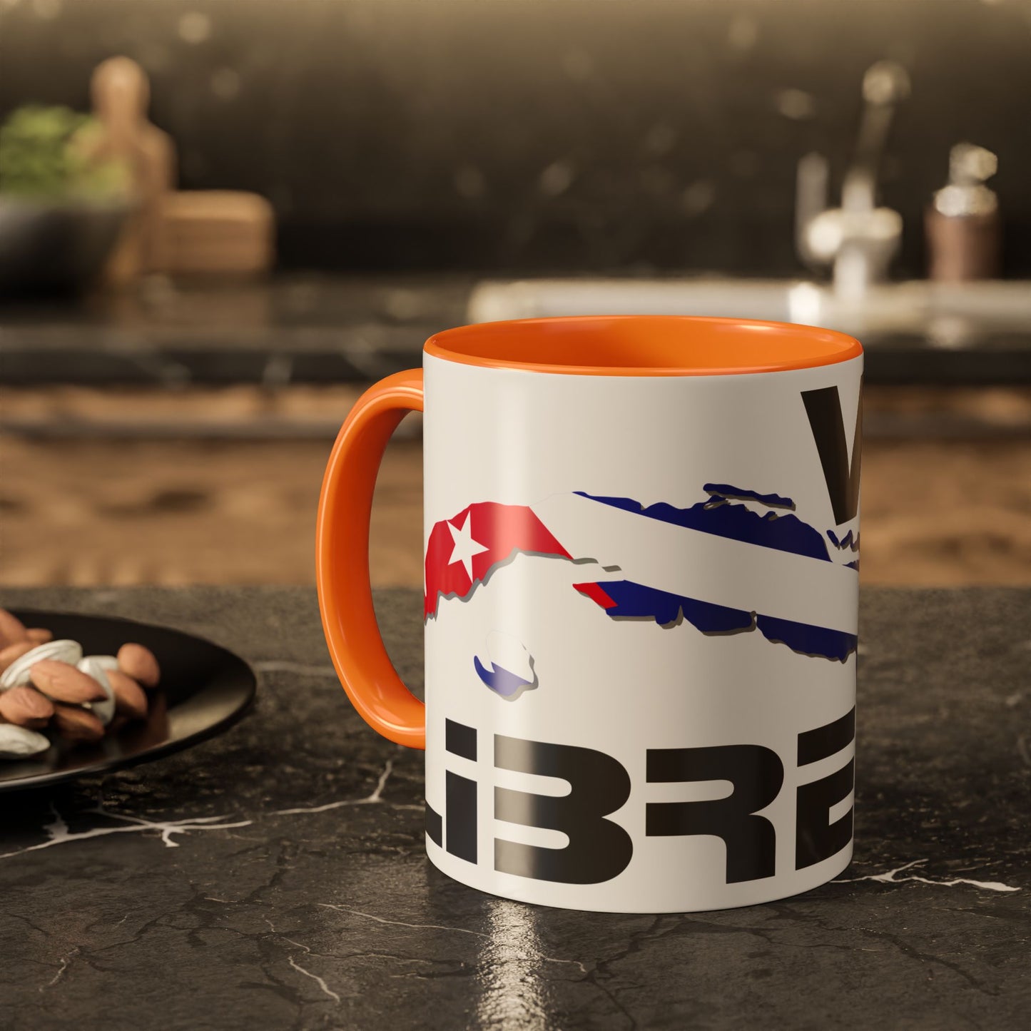 Viva Cuba Libre Patriótica Taza