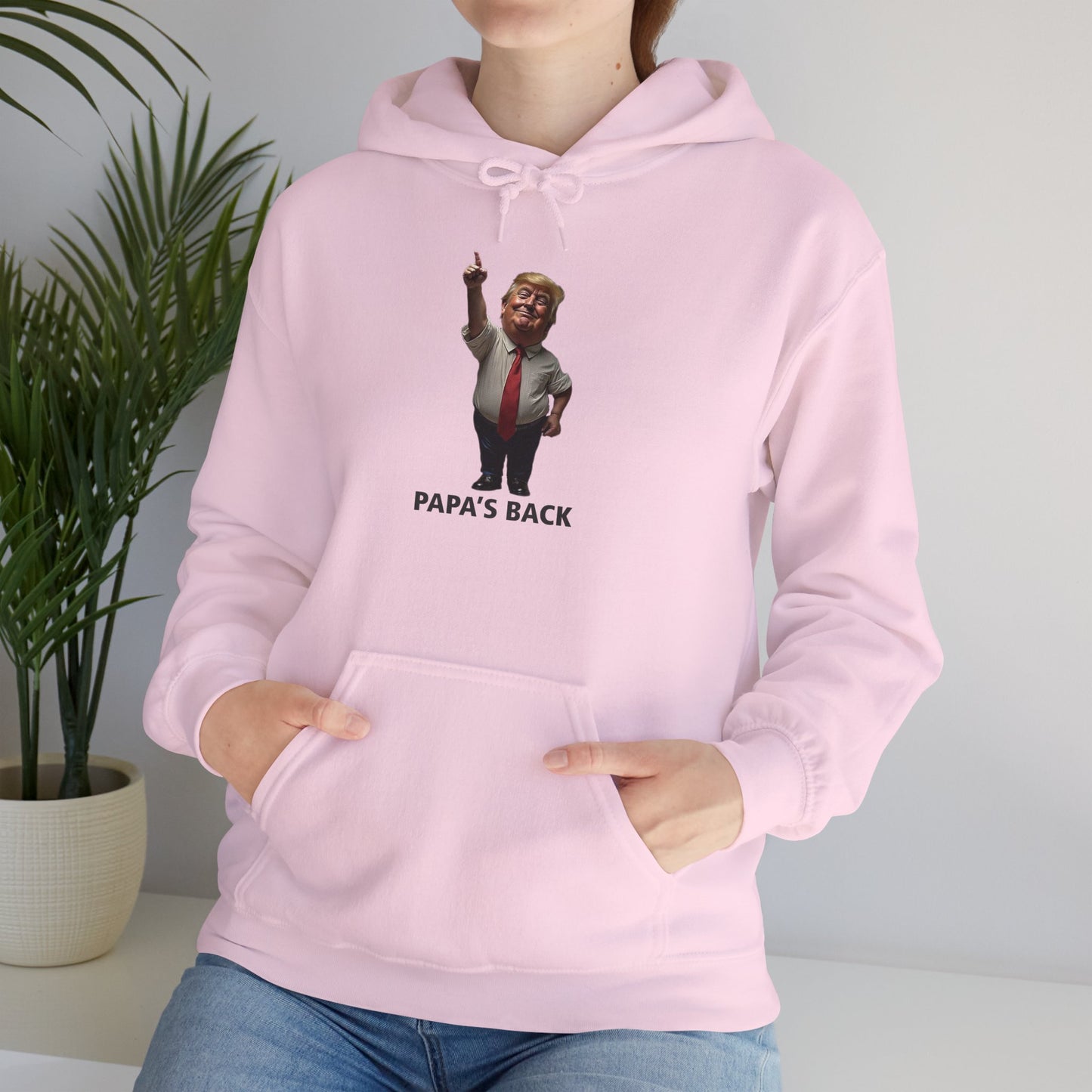 Papa's Back Patriotic Hoodie