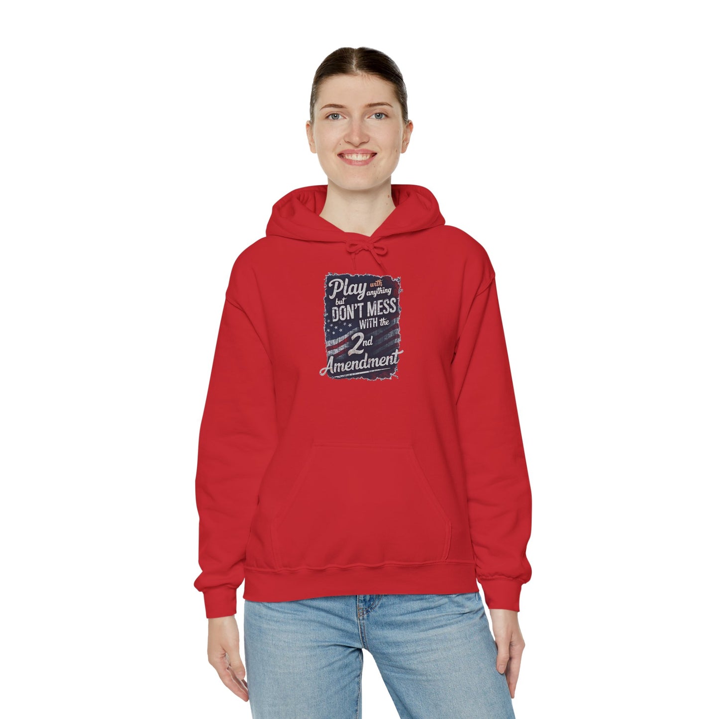 Don't Mess with the 2nd Amendment Patriotic Hoodie