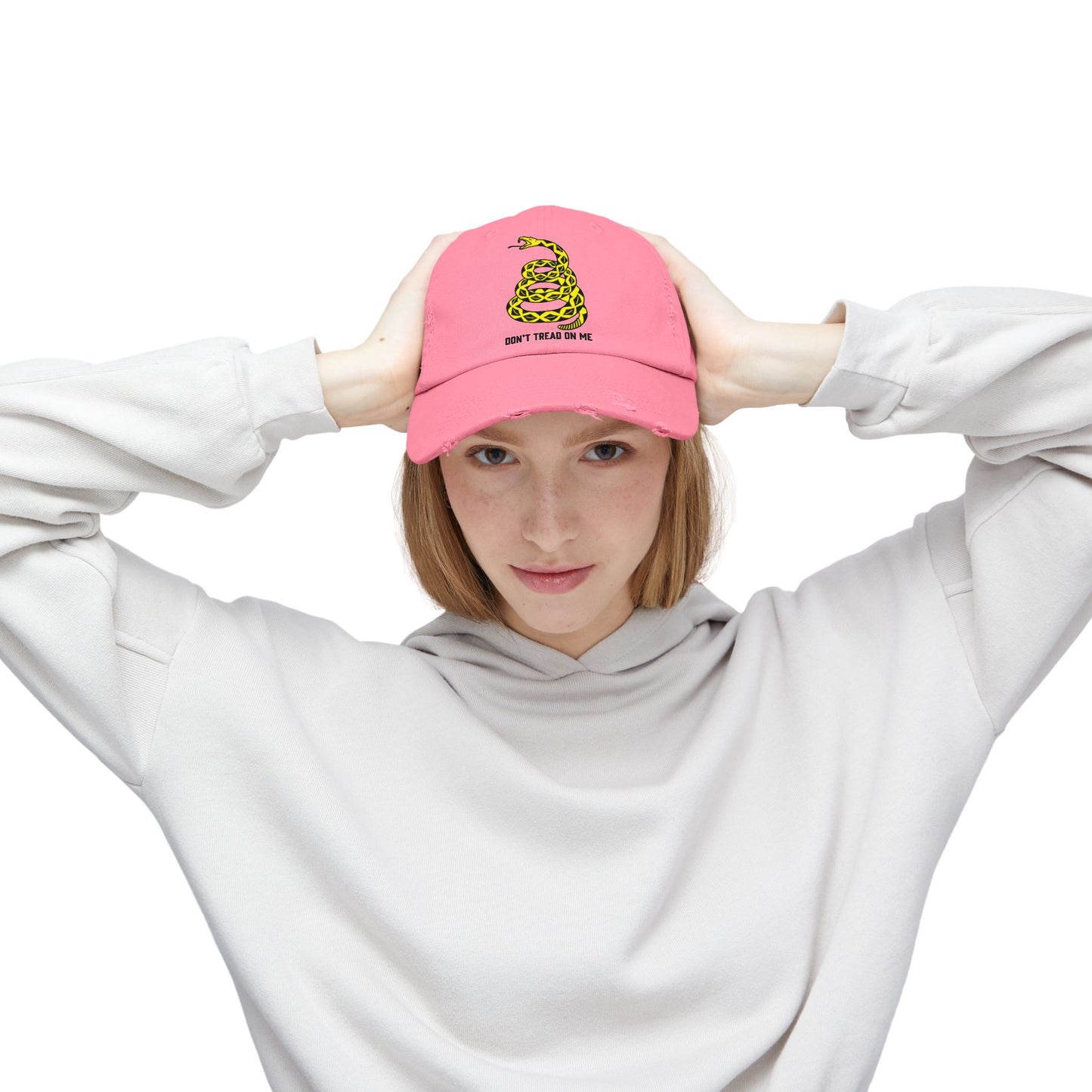 Don't Tread on Me Patriotic Printed Hat