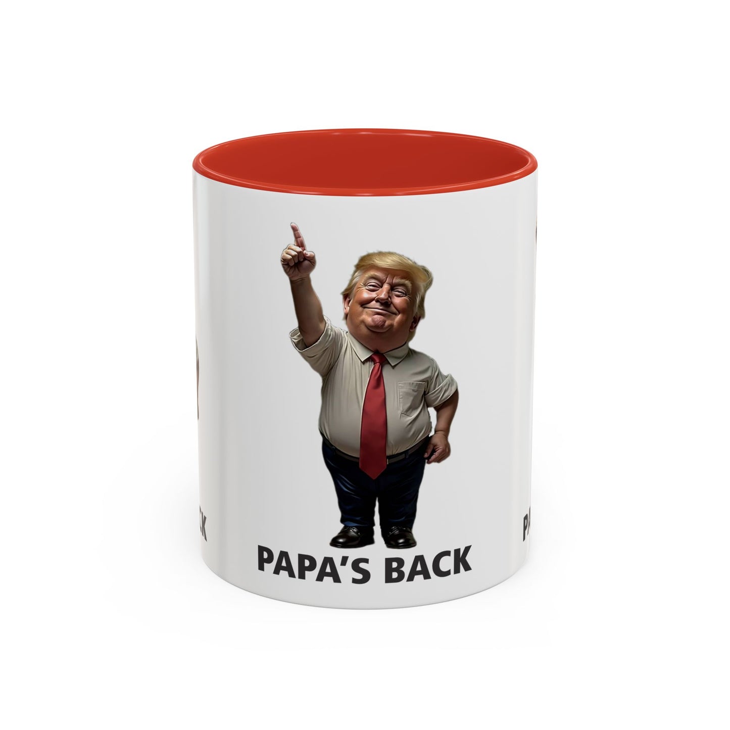 Papa's Back Patriotic Coffee Mug
