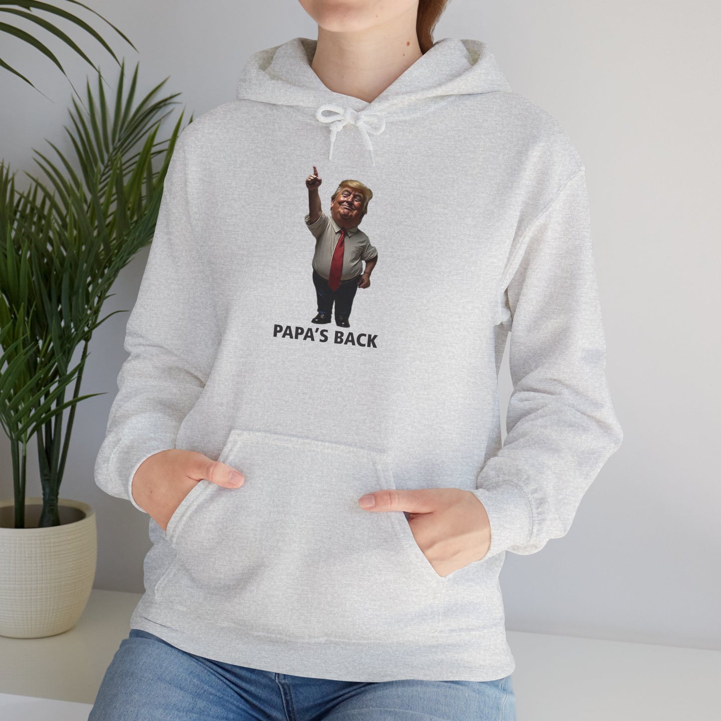 Papa's Back Patriotic Hoodie