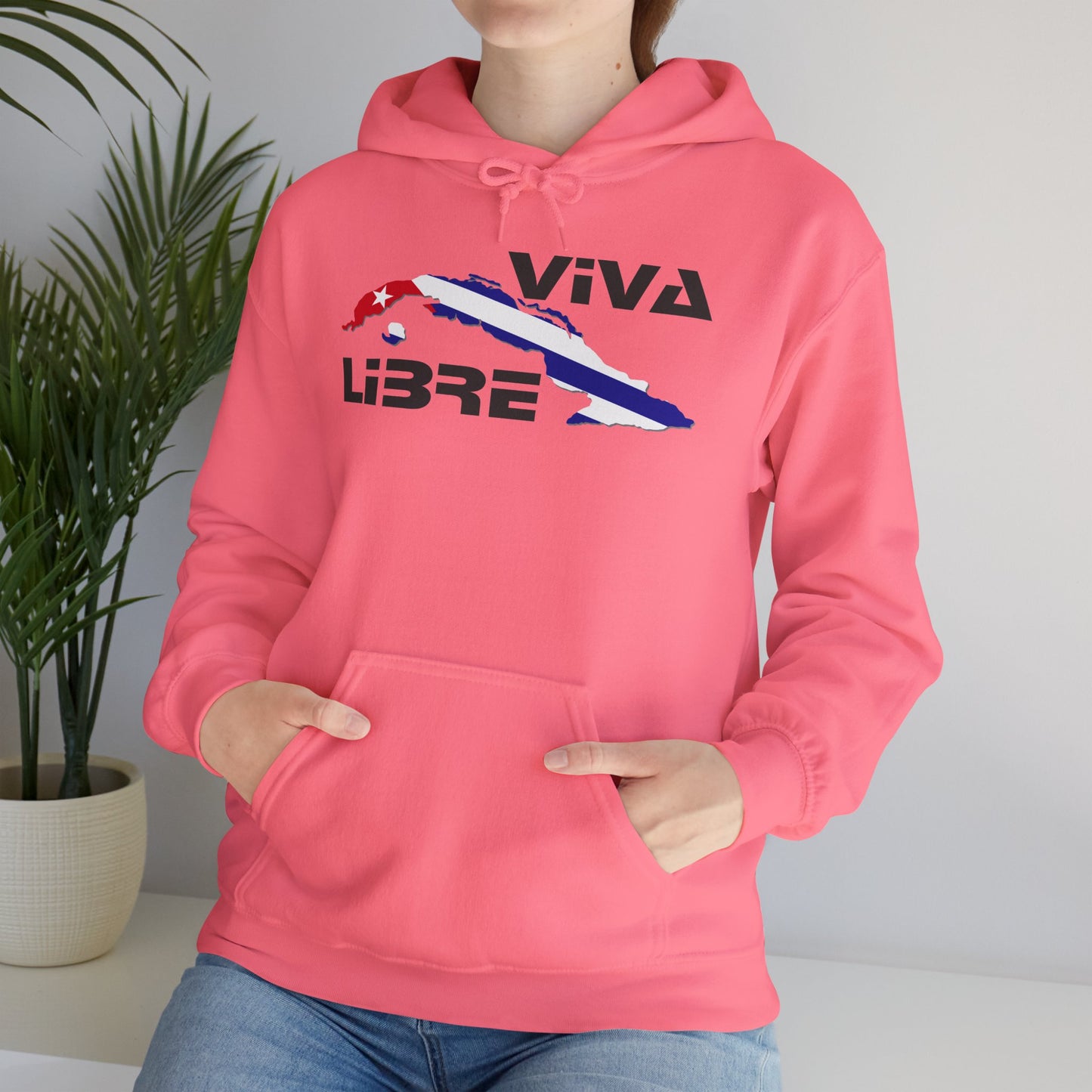 Viva Cuba Libre Patriótico Hoodie