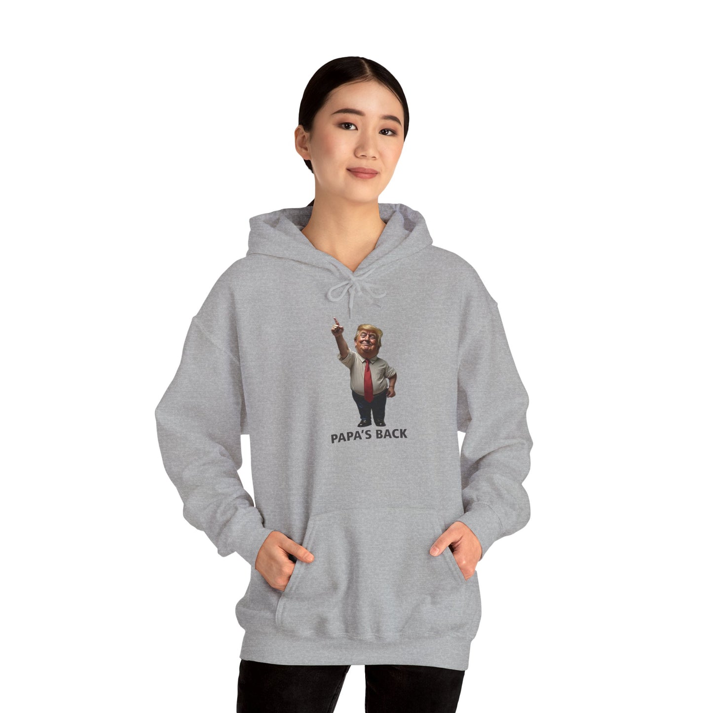 Papa's Back Patriotic Hoodie