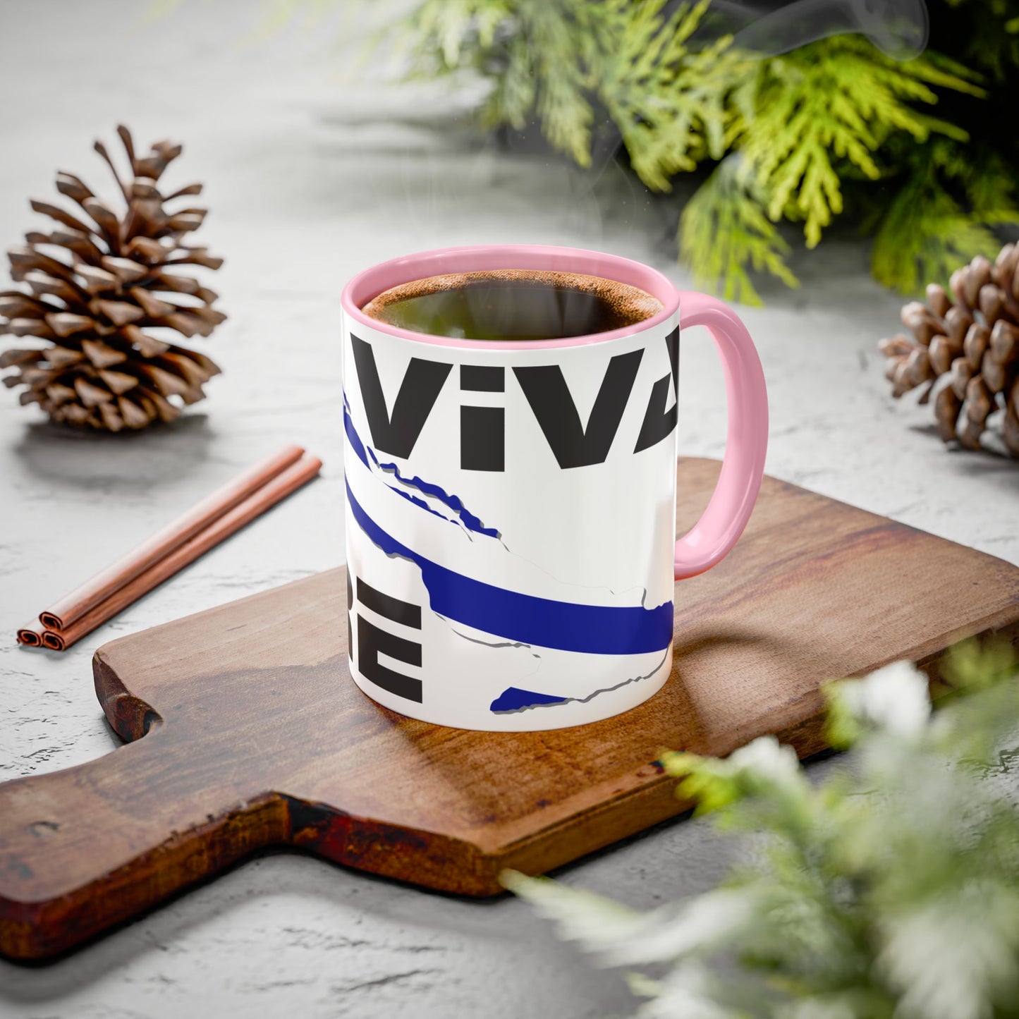 Viva Cuba Libre Patriótica Taza