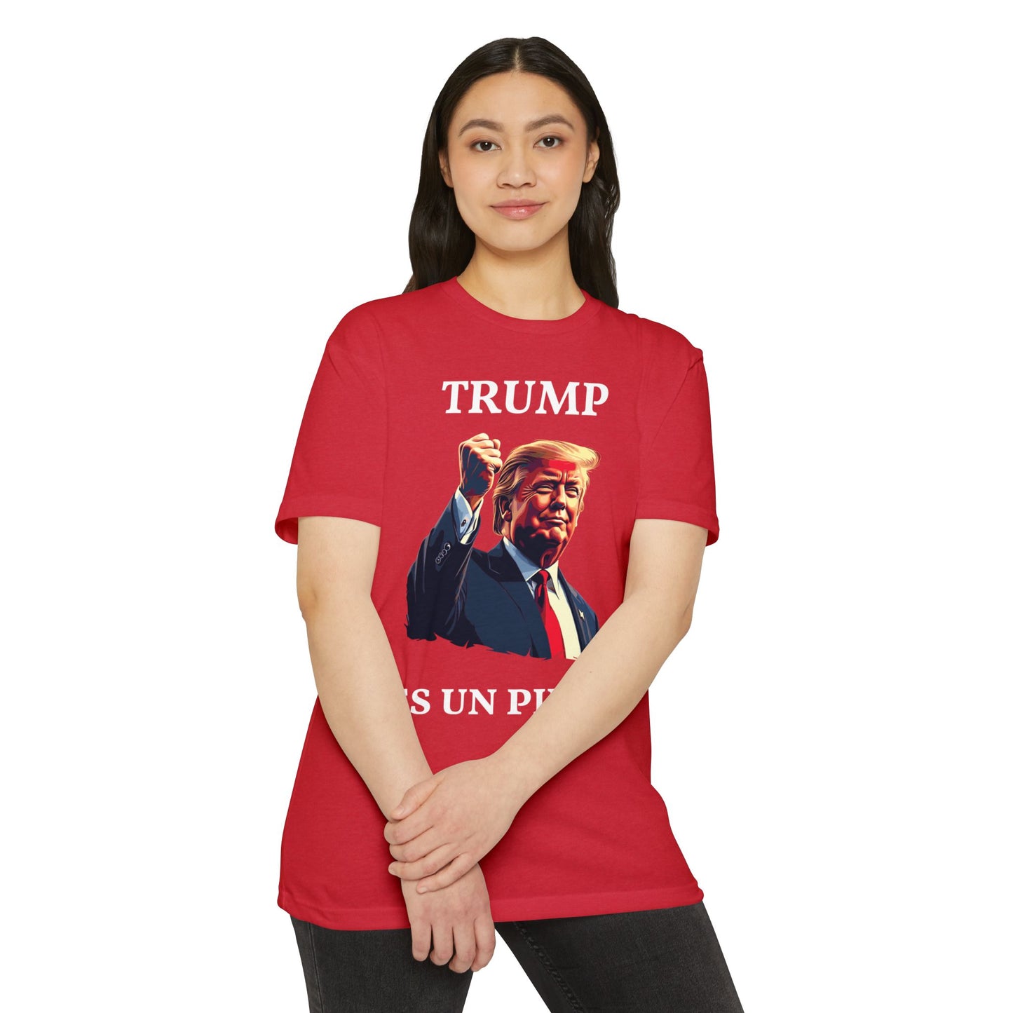 Trump es un Pingú Patriótica Camiseta