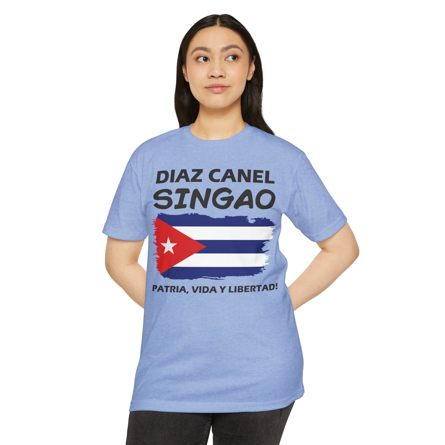 Díaz-Canel Singao Patriótica Camiseta
