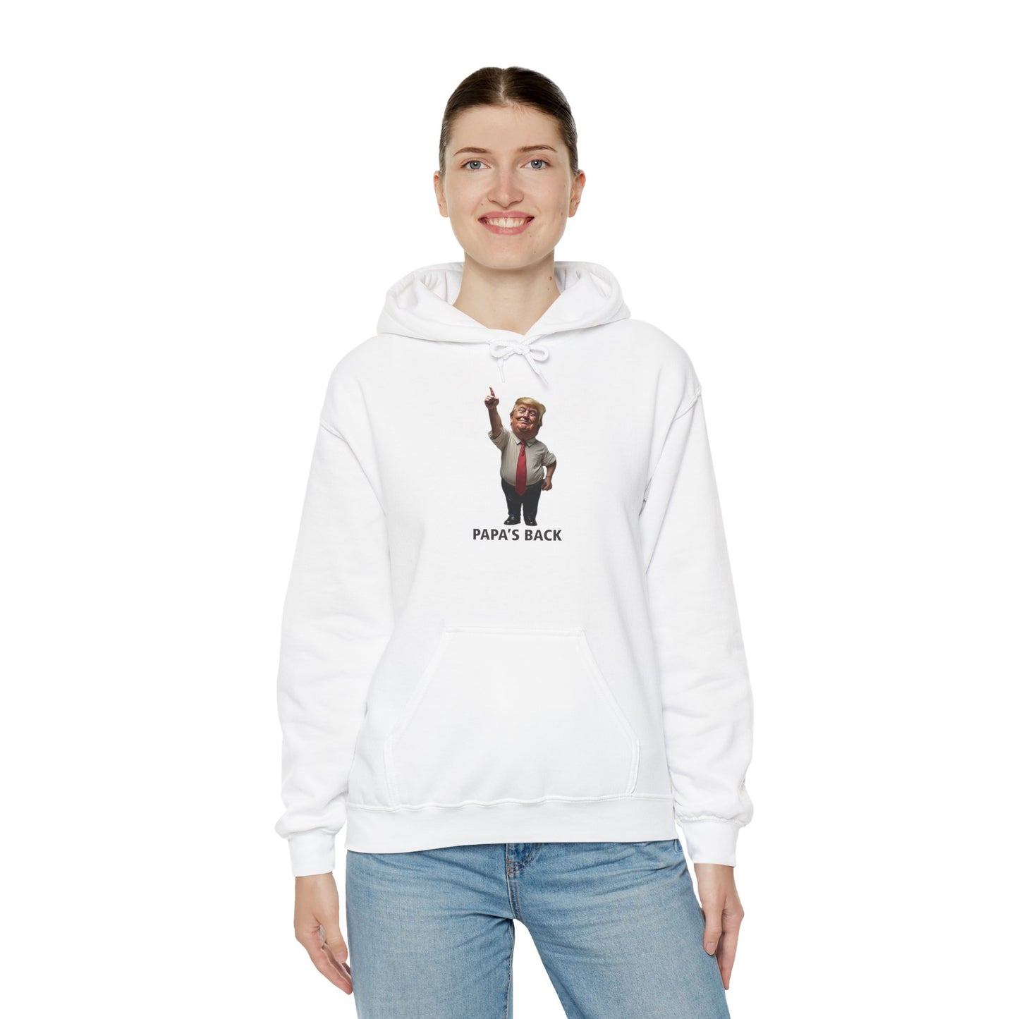 Papa's Back Patriotic Hoodie