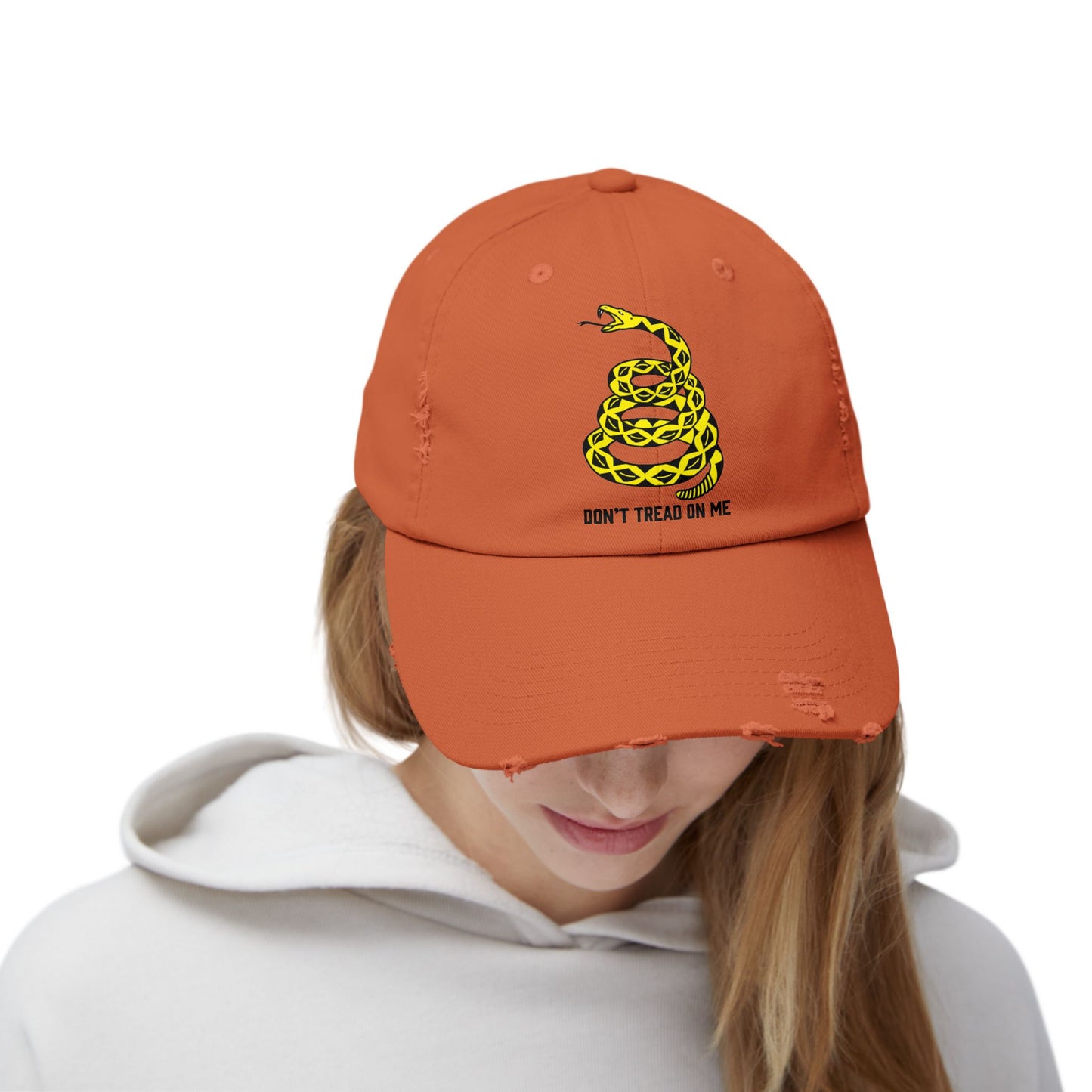 Don't Tread on Me Patriotic Printed Hat