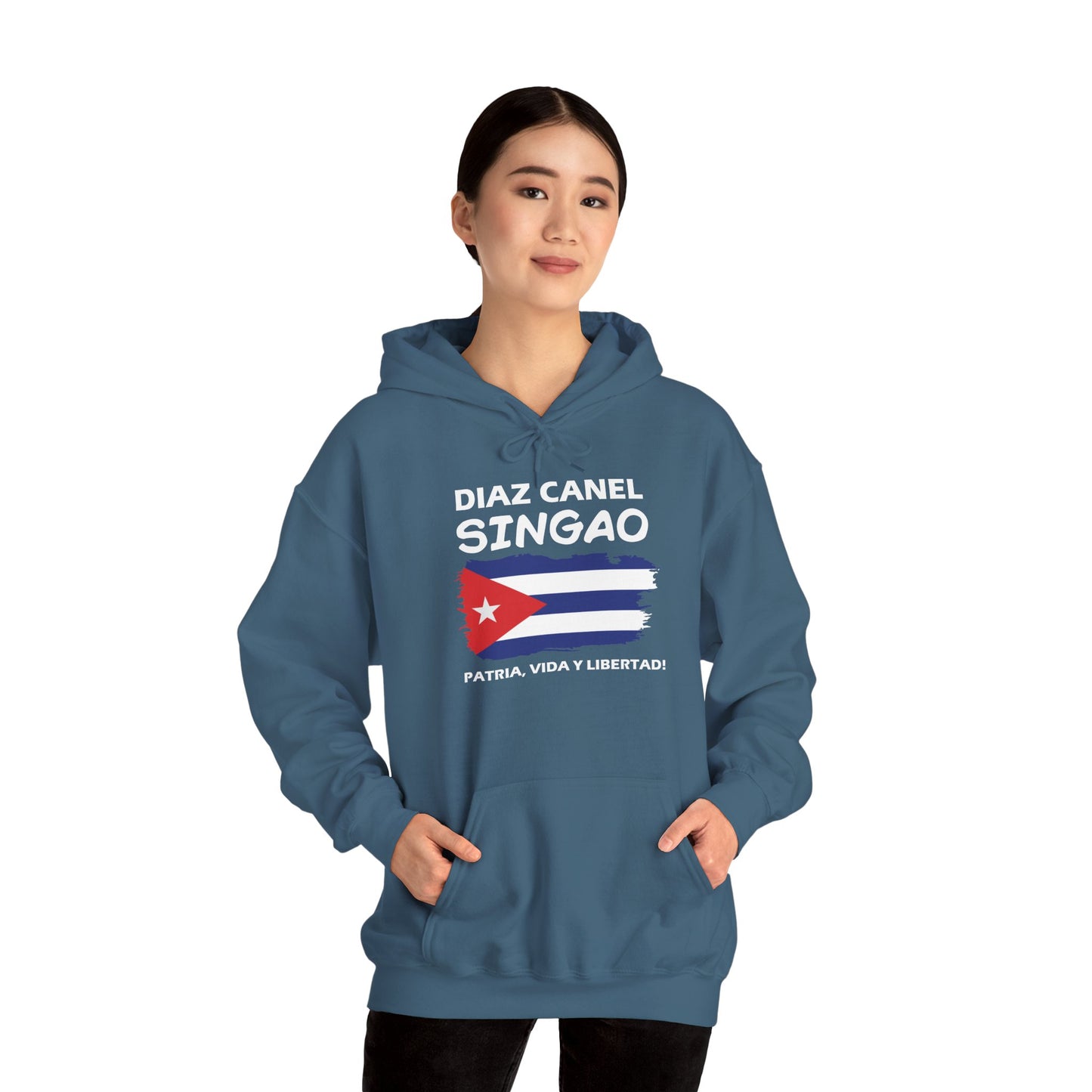 Díaz Canel Singao Patriótico Hoodie