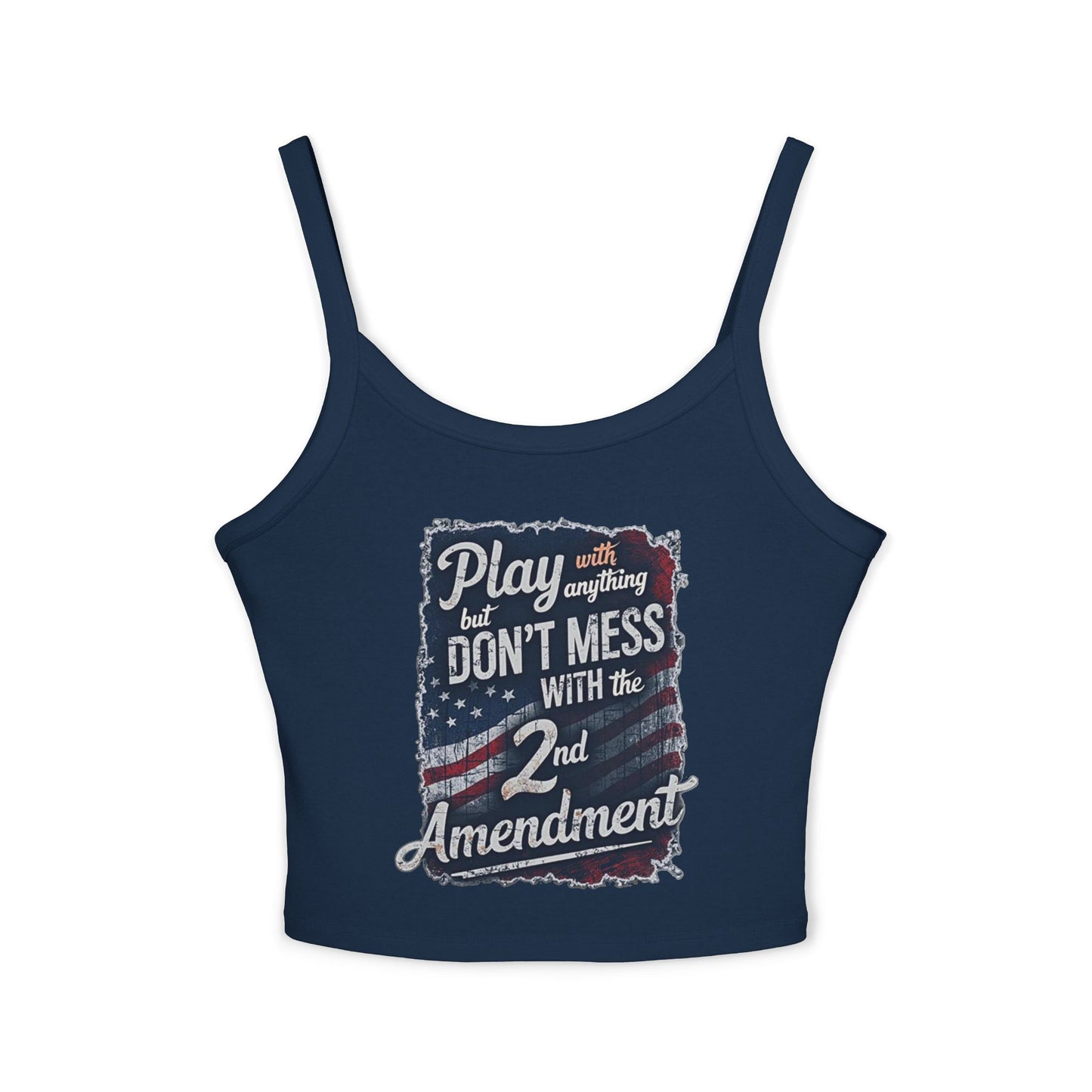 Don't Mess with the 2nd Amendment Patriotic Tank Top