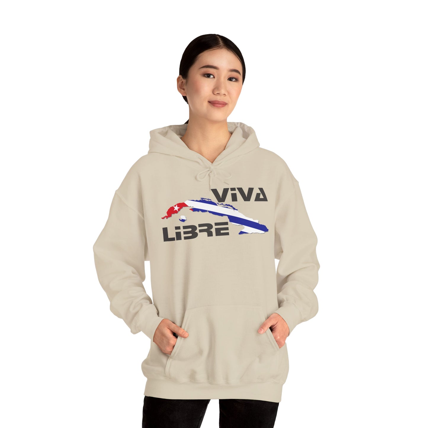 Viva Cuba Libre Patriótico Hoodie