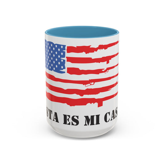 Esta es mi Casa Patriótica Taza de Cafe